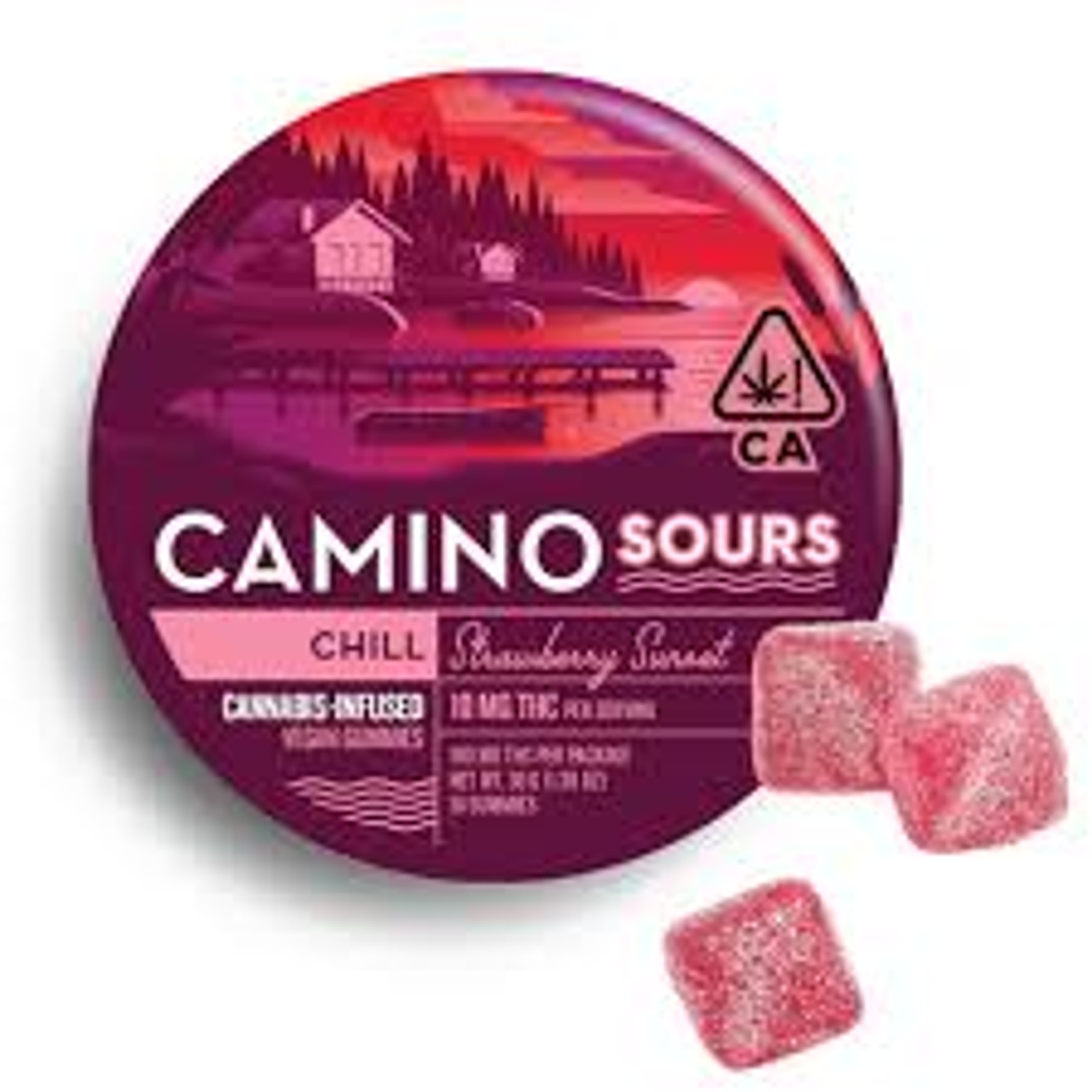 Camino Sours Strawberry Sunset - Camino - - $26 - Edibles