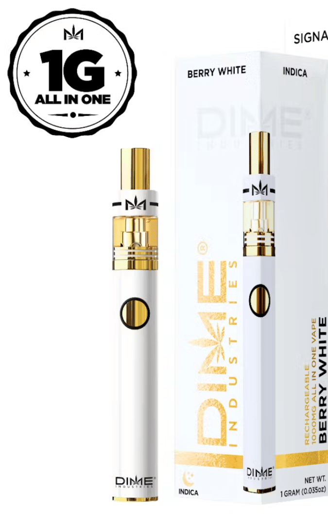 Berry White 1G All-in-One - Dime Industries -  - $23.10 - Cartridges