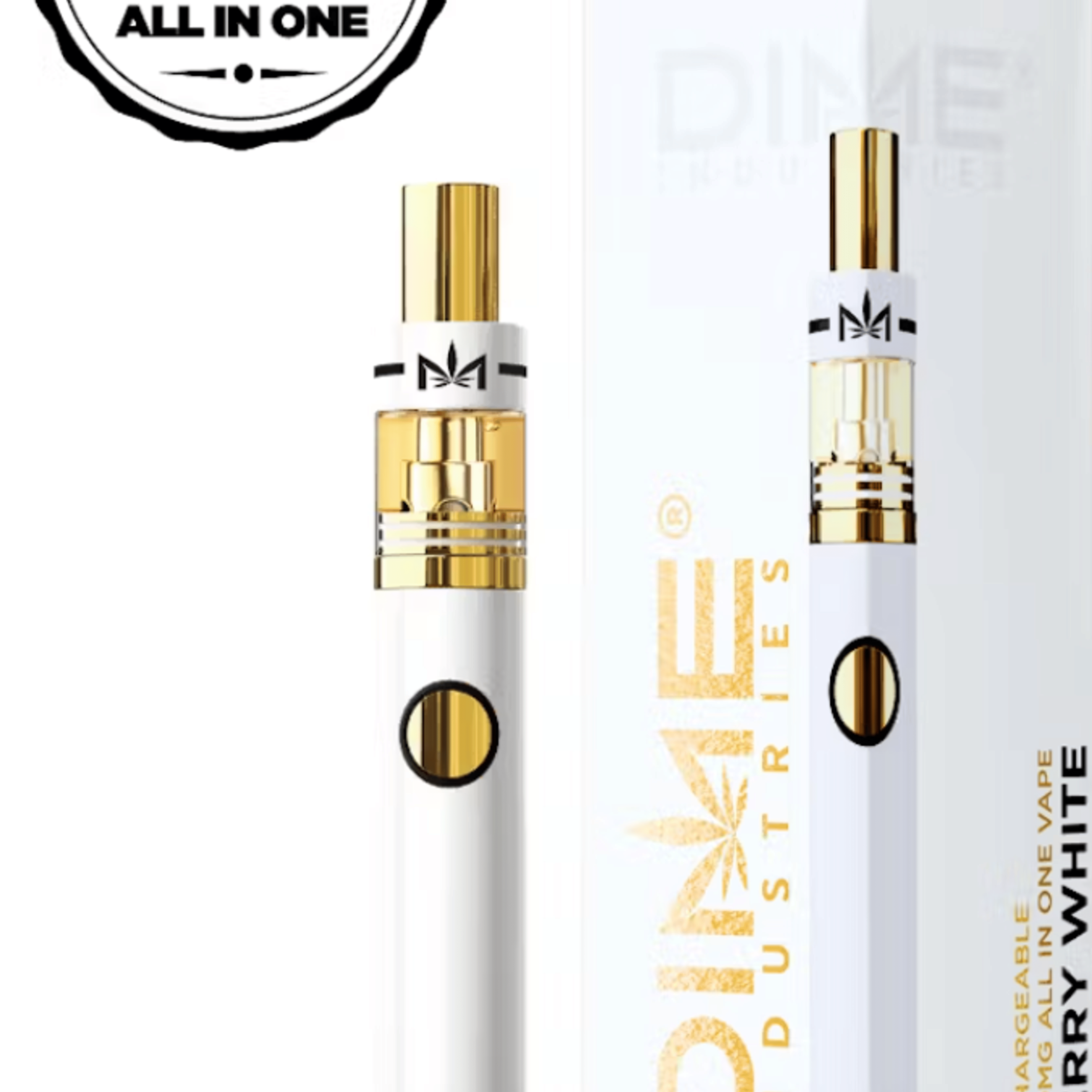 Berry White 1G All-in-One - Dime Industries - - $23.10 - Cartridges