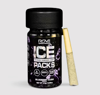 Rove Infused 5 Pack Pre Rolls - Blueberry Kush (I) - $33.99 - Pre-Rolls