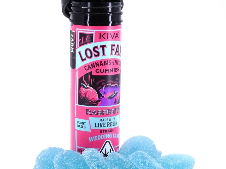 Lost Farm Gummies - Kiva - Dark Cherry illuminati Rosin(I) - $27 - Edibles