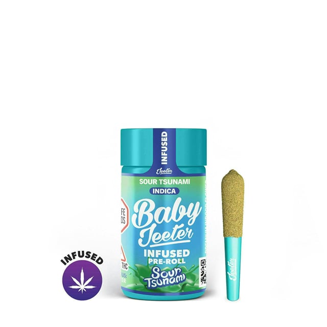 Sour Tsunami | Baby | 5pk Infused Prerolls