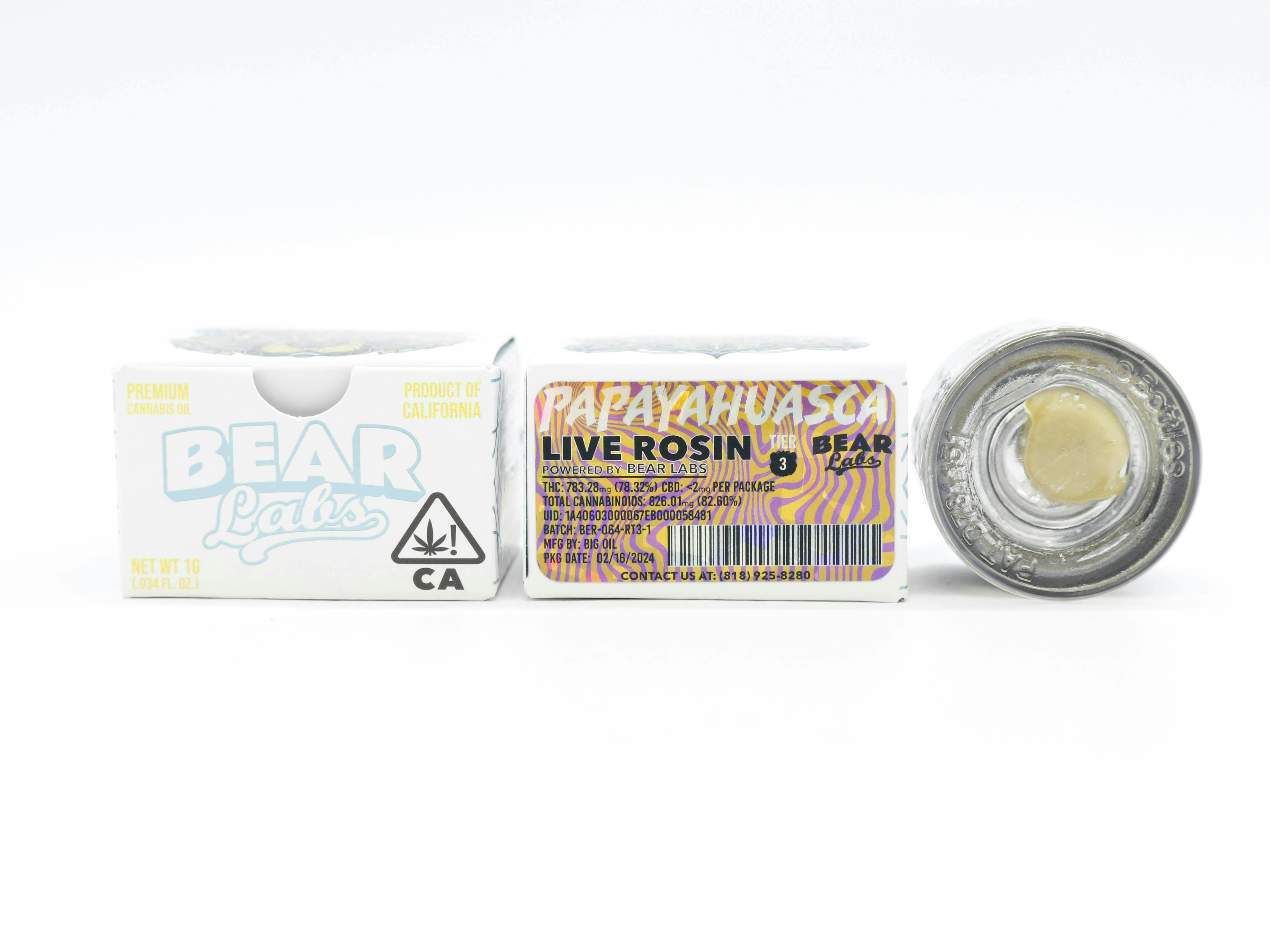 Bear Labs — Cold Cure Papayahuasca