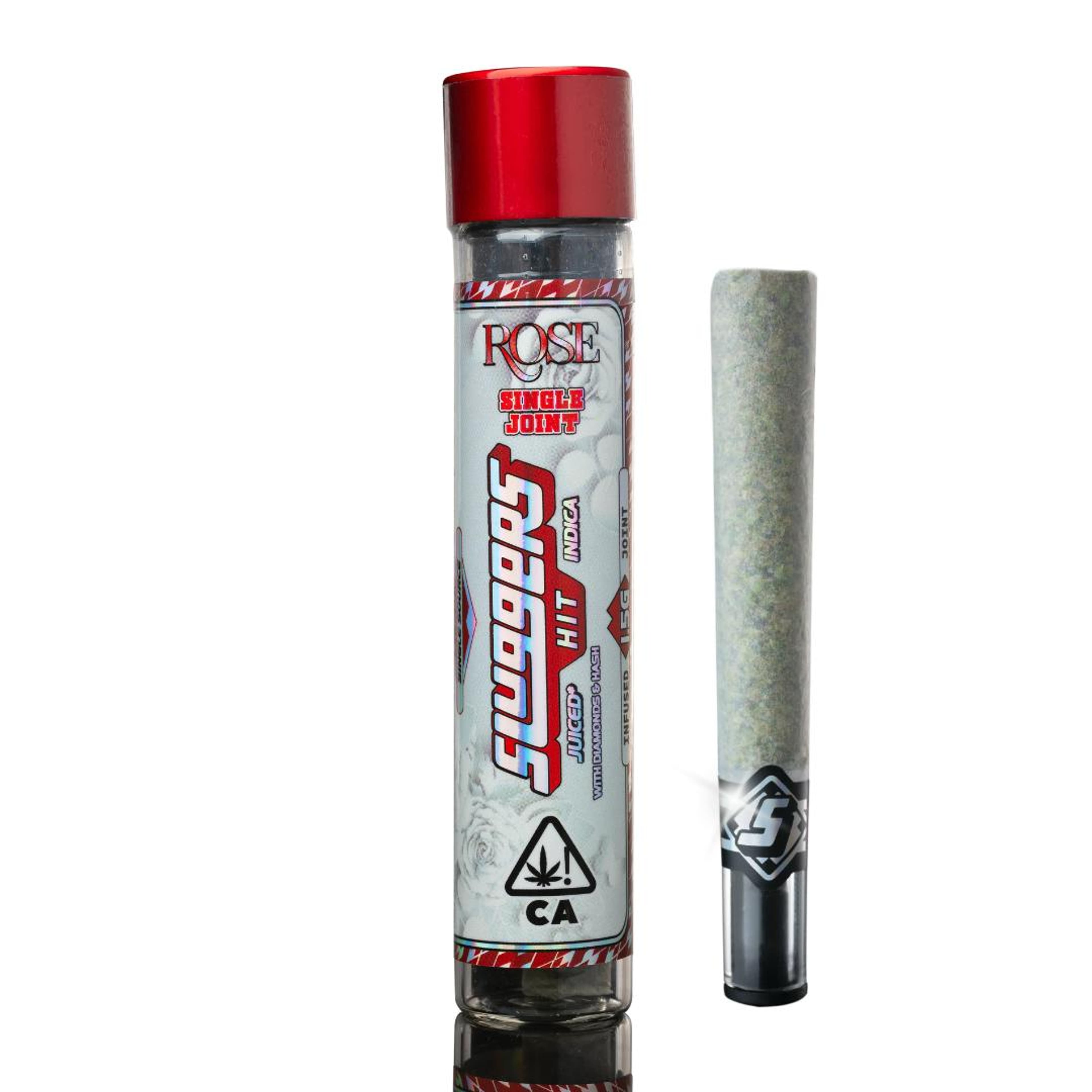 Rose Infused Preroll 1.5g - Sluggers - - $17.50 - Pre-Rolls