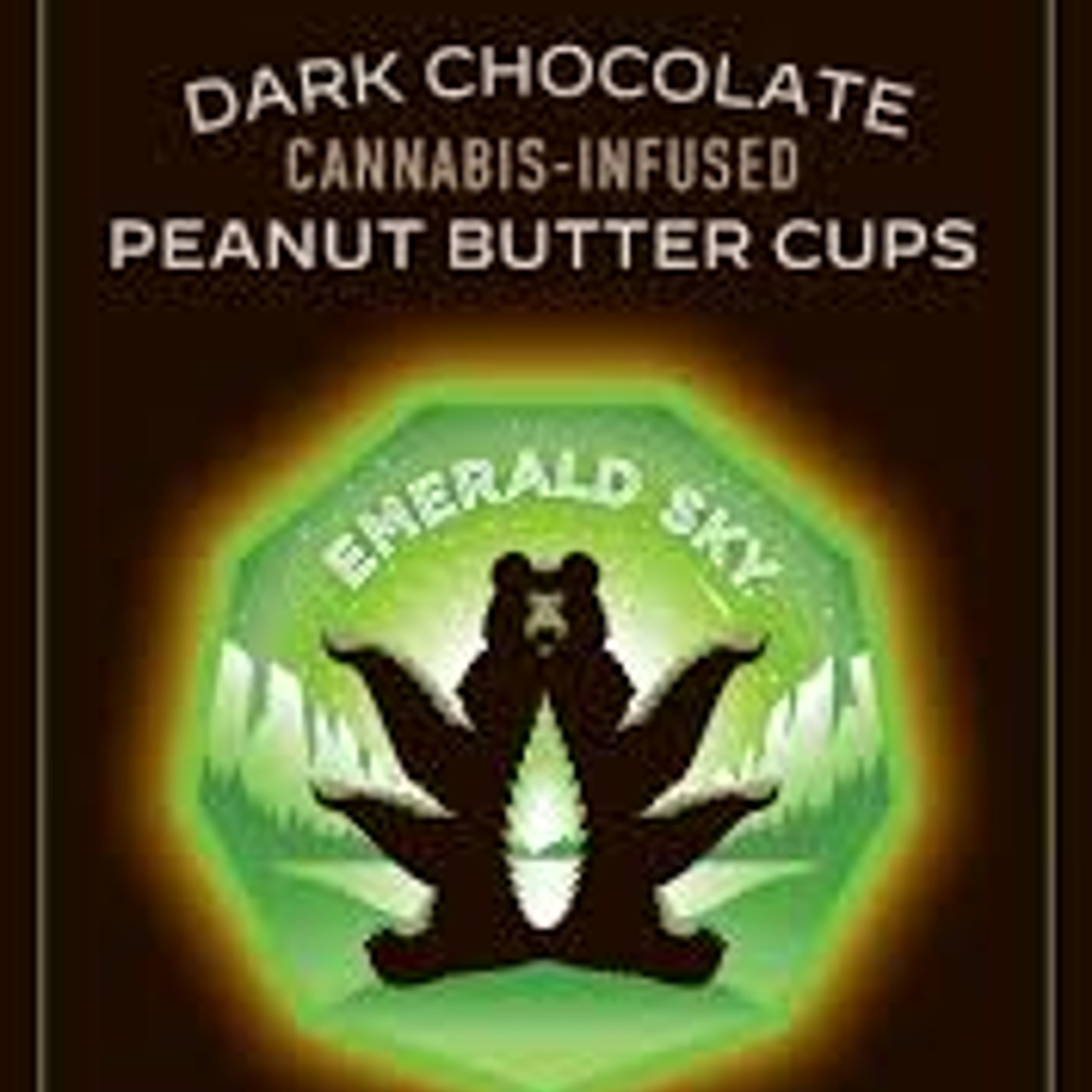 10mg Peanut Butter Cups - Emerald Sky - Indica - $21 - Edibles