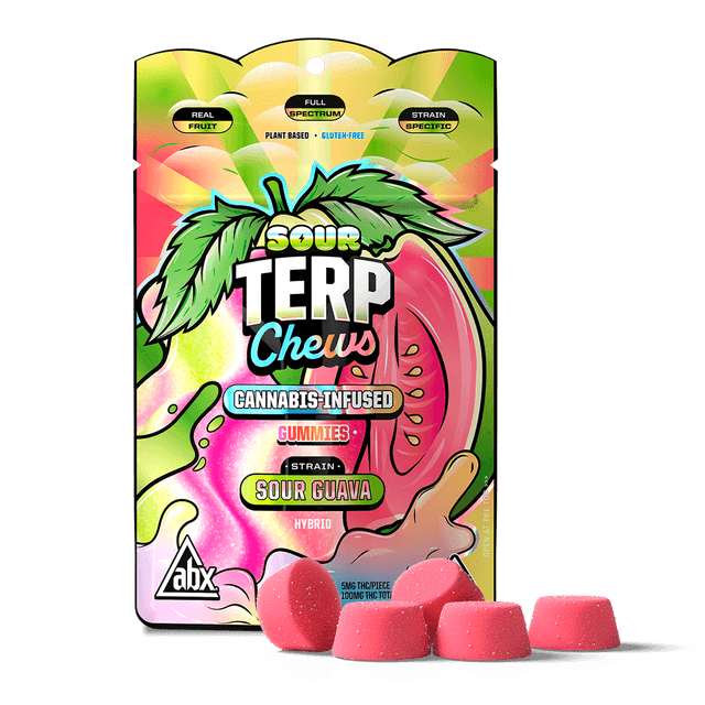 Terp Chews - ABX - Strawberry Haze Hybrid - $14 - Edibles