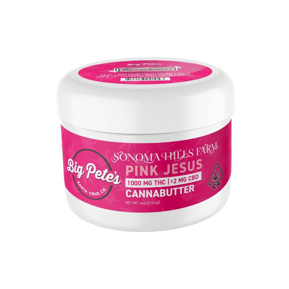 Pink Jesus Cannabutter 1000mg - Big Pete's Treats -  - $51 - Edible