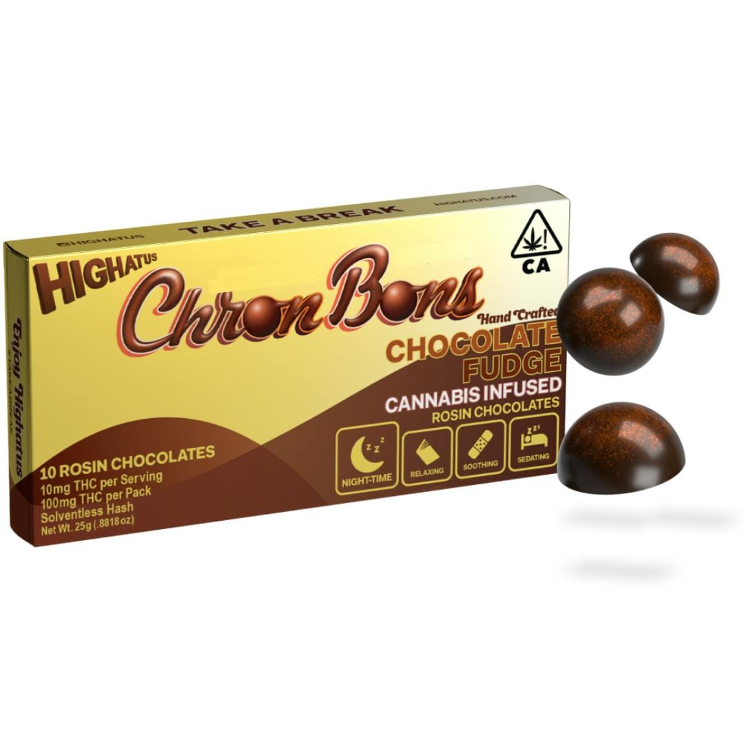 Chocolate Fudge ChronBons - Highatus -  - $27.50 - Edibles