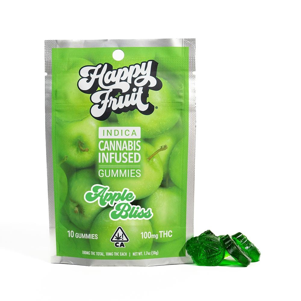 Apple Bliss - Gummies *DAILY BOGO* - Happy Fruit - Apple Bliss (I) - $12 - Edibles