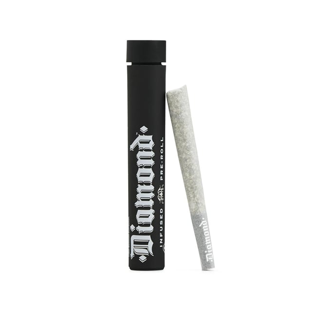Hardcore OG | Indica - Diamond THCA-Infused Pre-Roll - 1G Joint