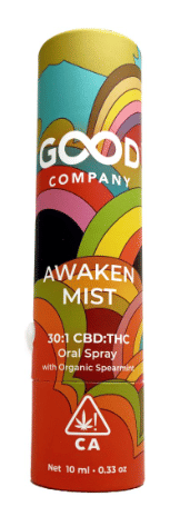 Awaken Mist 30:1 Spray - 15mg THC 450mg CBD - Good Company -  - $65.99 - Edible