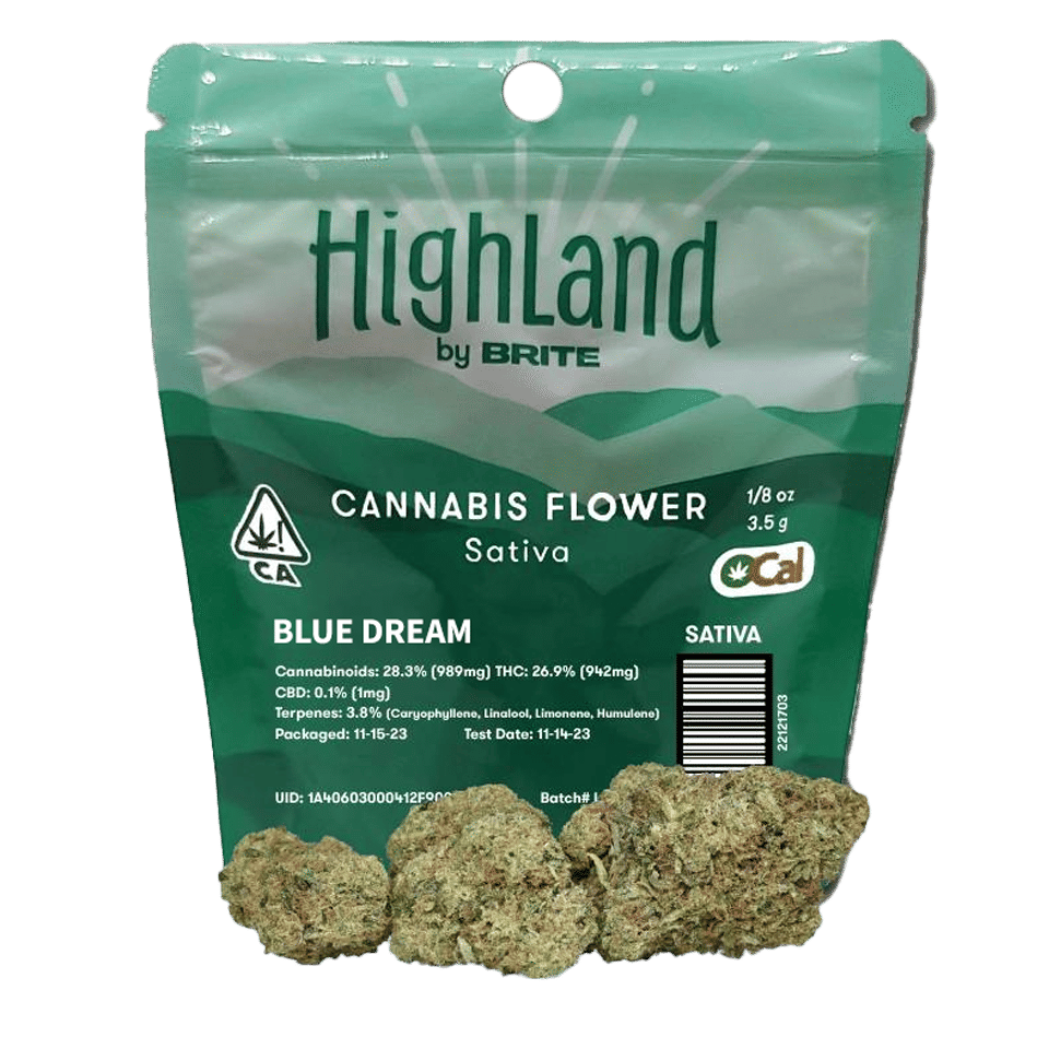 Blue Dream - Flower - Brite Labs - Eighth - $14.99 - Flower