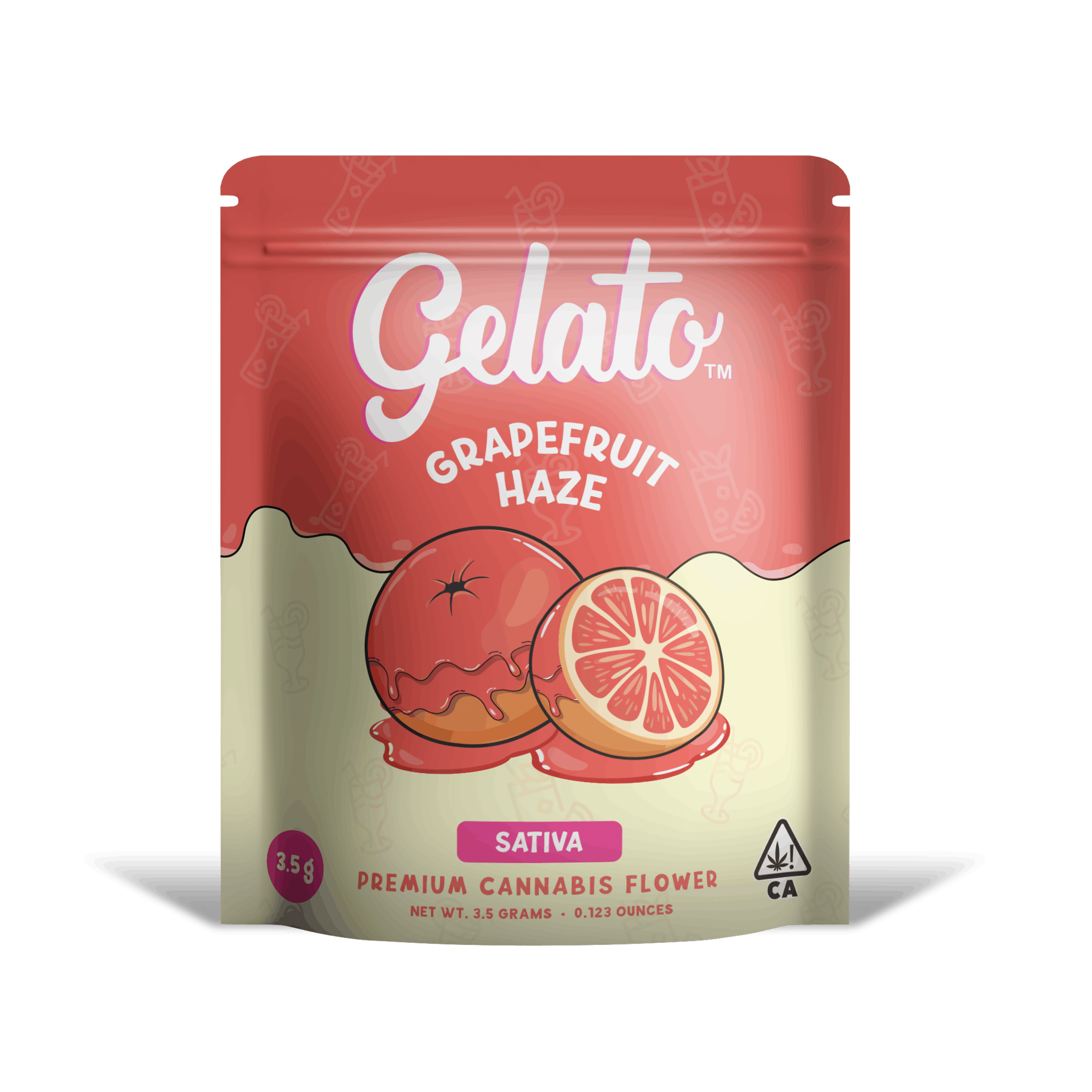 Grapefruit Haze 1/8 - gelato - - $45 - Flowers