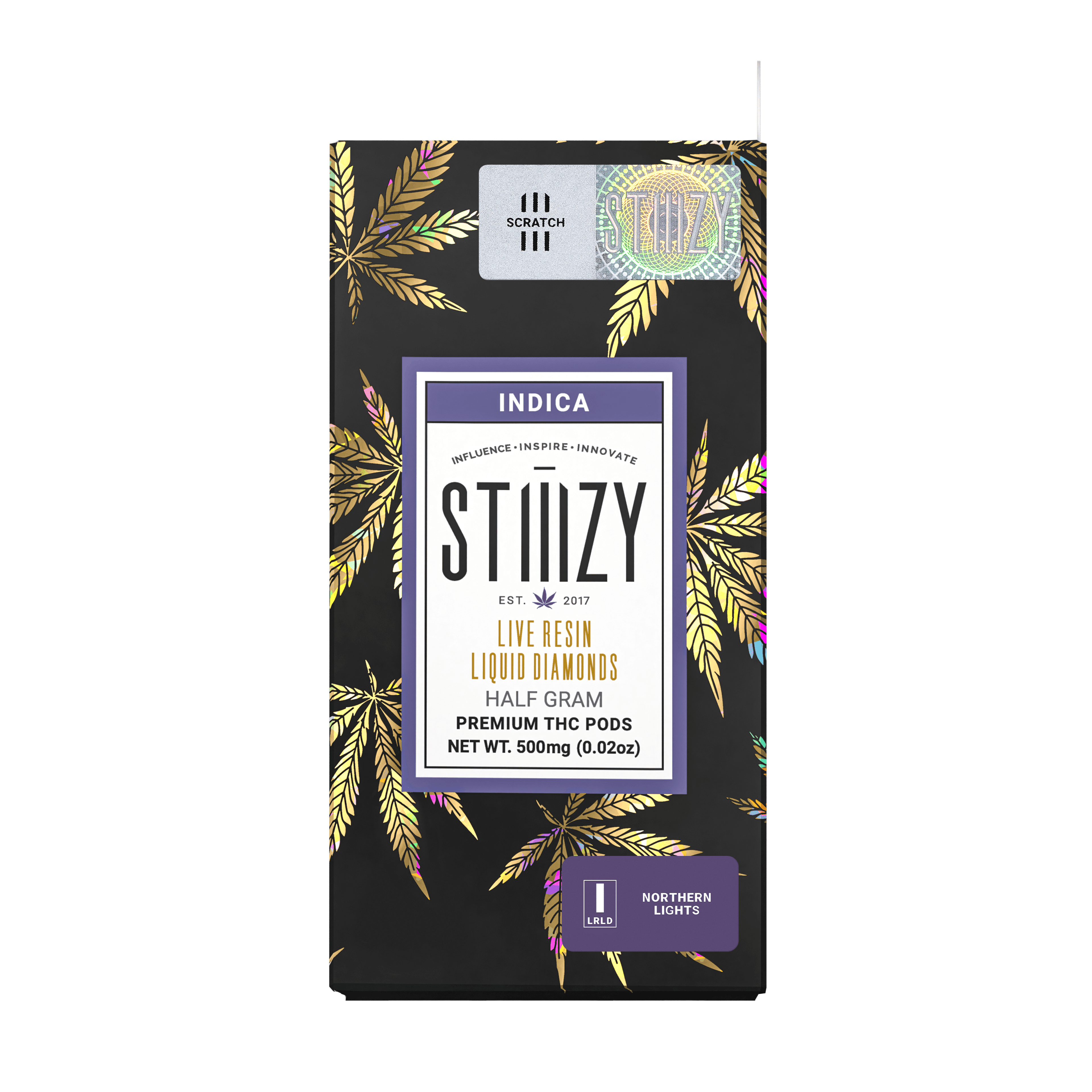 Northern Lights - Live Resin - Liquid Diamonds Pod - STIIIZY - Half Gram - $12.99 - Pods (STIIIZY + PlugPlay + PAX + Left Coast)