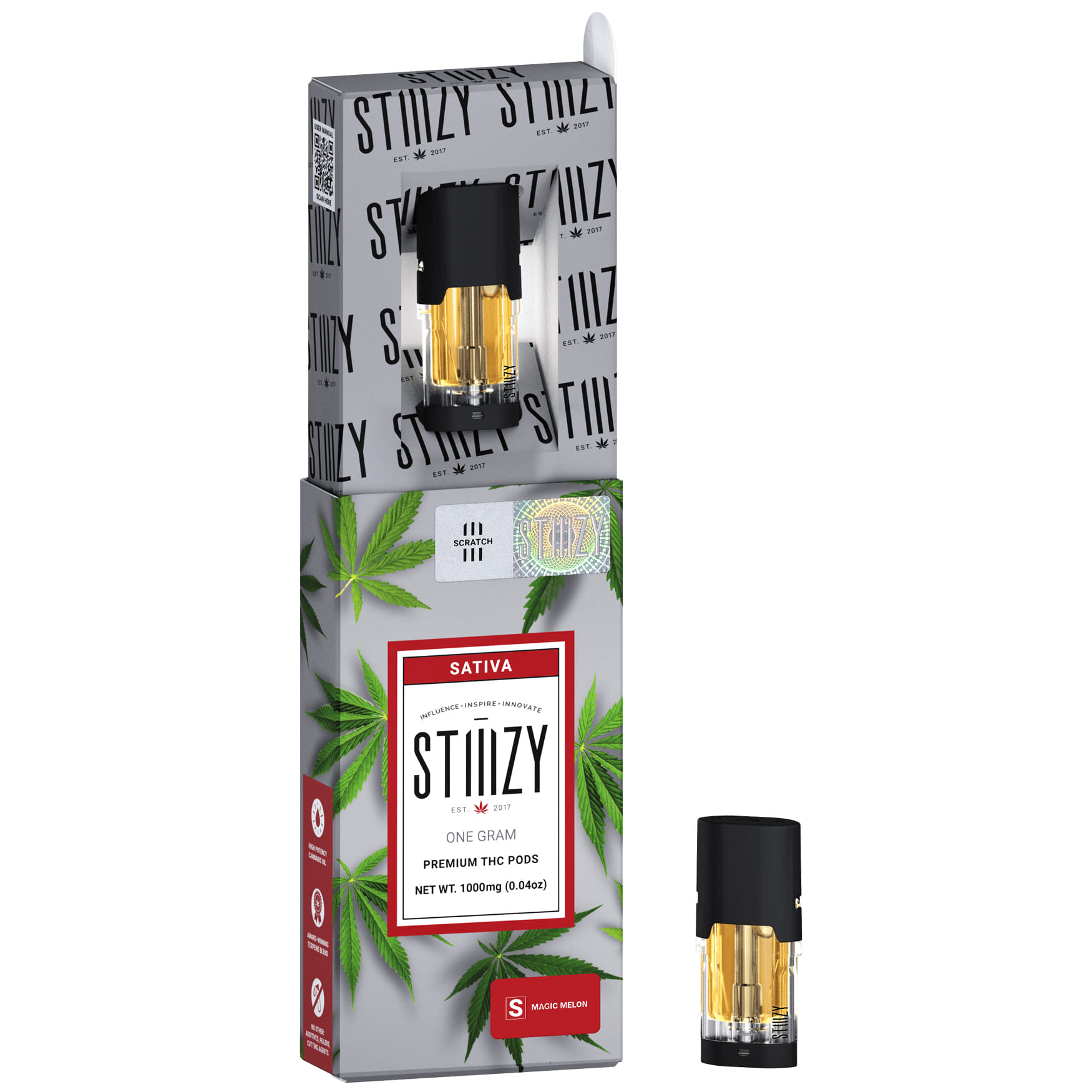 Magic Melon (S) 1g Regular B2G1 EVERYDAY **SPECIAL PRICING** - Stiiizy - Magic Melon (S) - $21.50 - Vape Cartridge