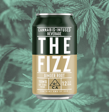 The Fizz: Ginger Root (12oz.) - 10mg - Manzanita Naturals -  - $6 - Beverages/Drinks