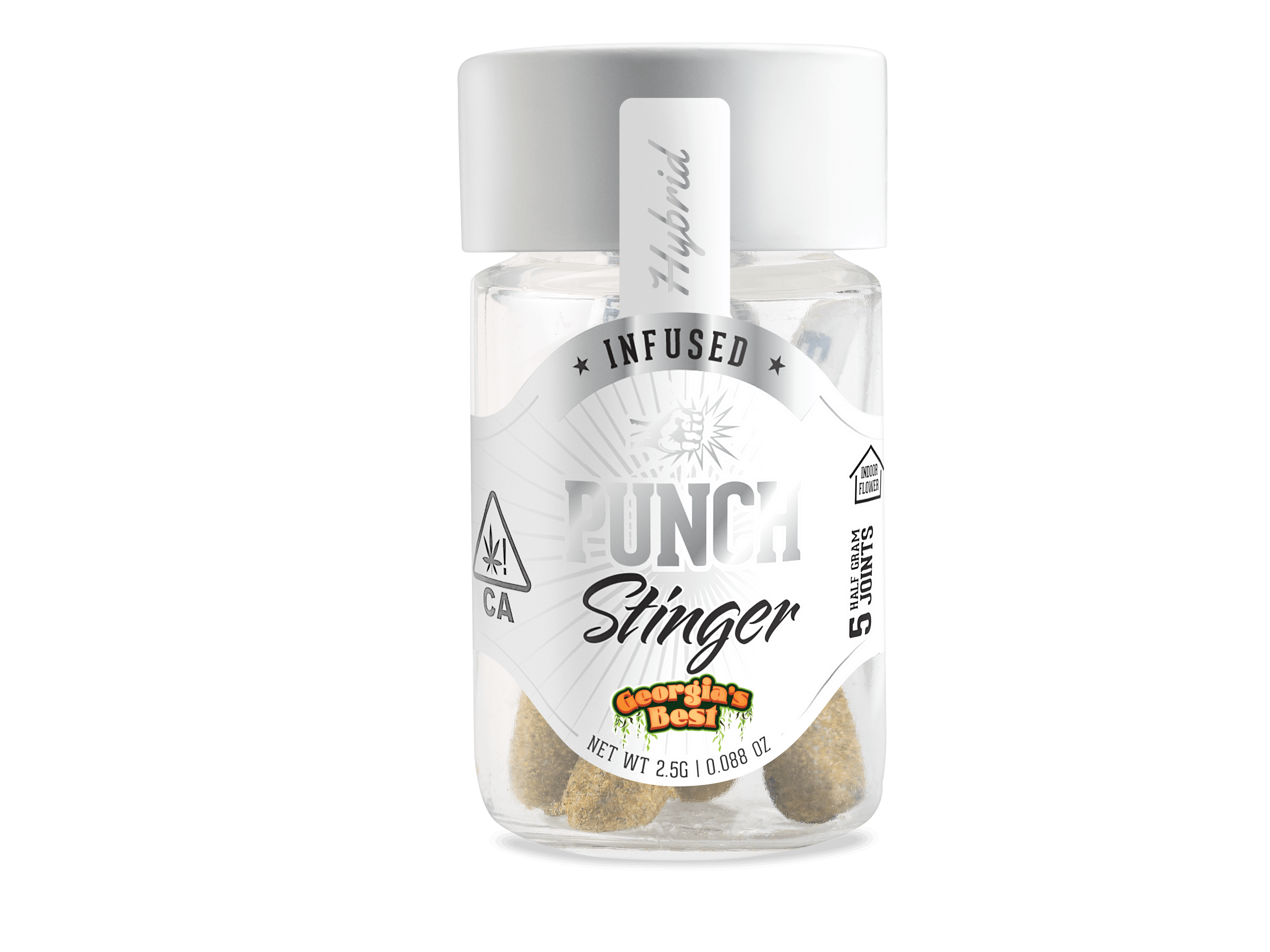 Georgia's Best Stinger 5 Pre-Rolls 2.5g - Punch Edibles & Extracts -  - $26 - Preroll