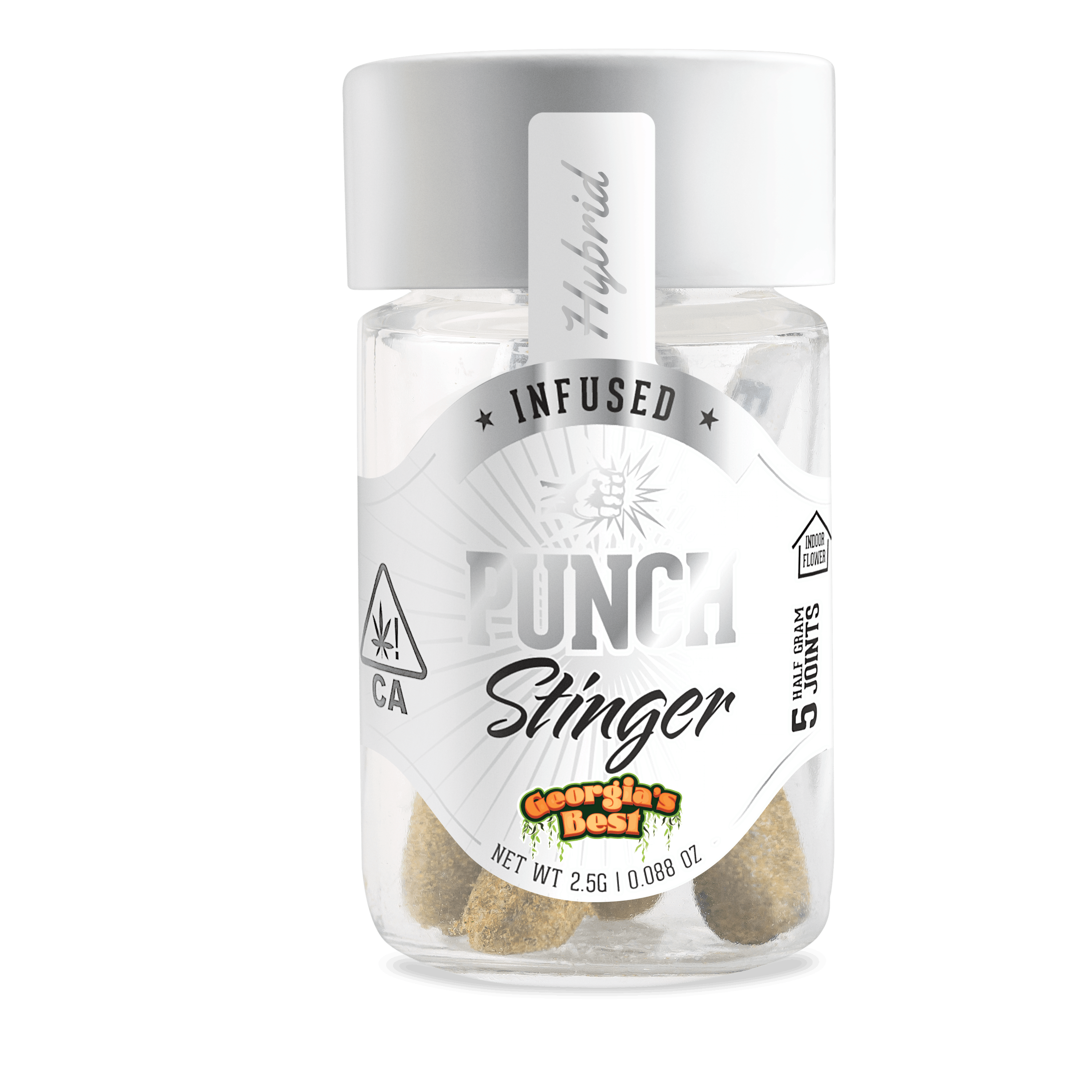Georgia's Best Stinger 5 Pre-Rolls 2.5g - Punch Edibles & Extracts - - $26 - Preroll