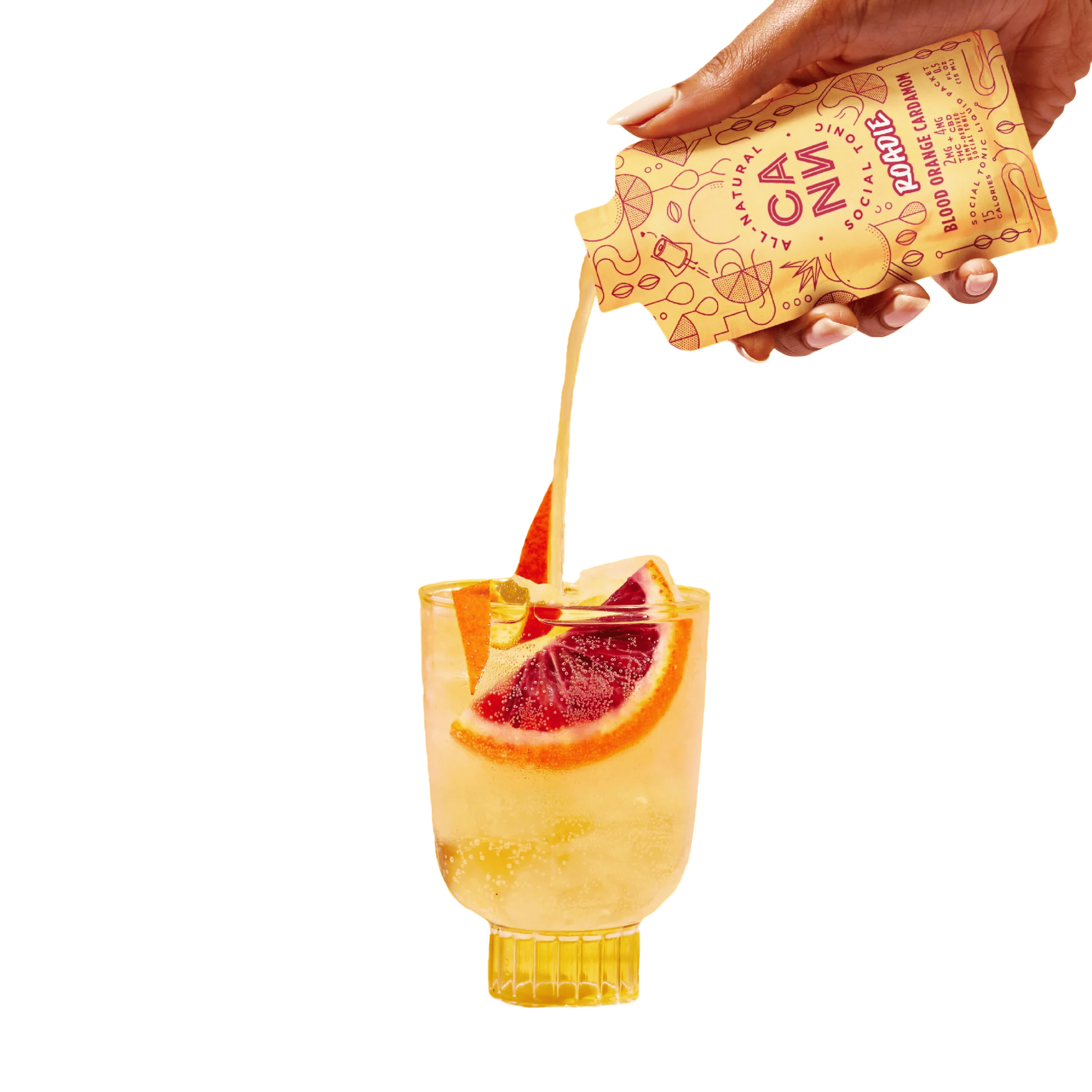 Roadies: Blood Orange Cardamom 8pk - CANN Drinks - - $30 - Beverages/Drinks