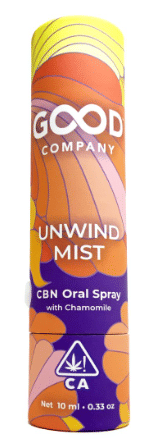 Unwind Mist CBN Spray - 350mg CBN - Good Company -  - $65.99 - Edible