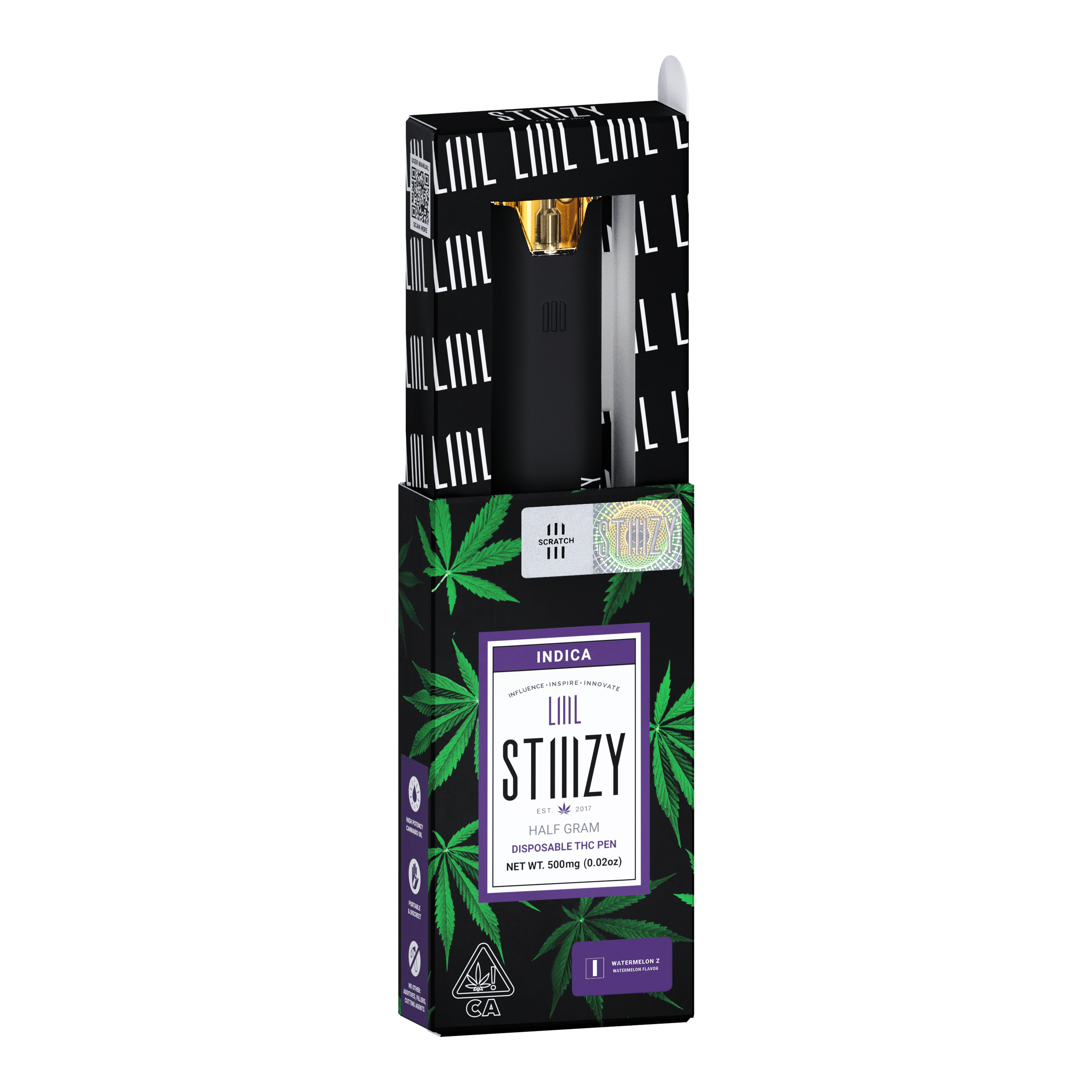 Watermelon Z - LIIIL - STIIIZY - Half Gram - $12.99 - Disposable Vape (All-In-One, Battery Built-In)