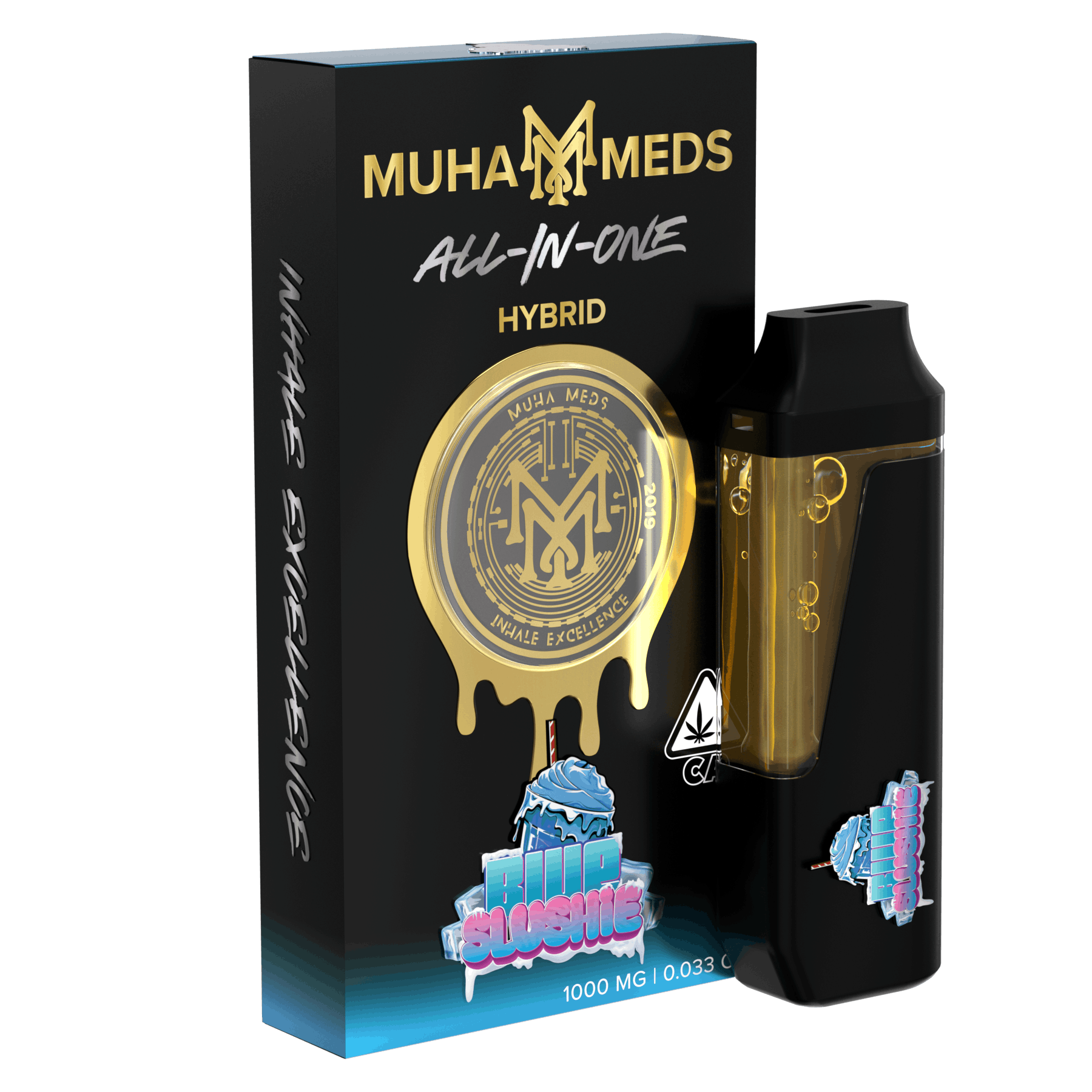 BLUE SLUSHIE 1G DISP - MUHA MEDS -  - $20.42 - Vape Cartridge