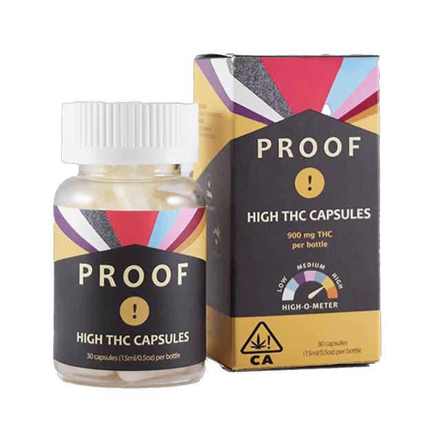 High THC Capsules