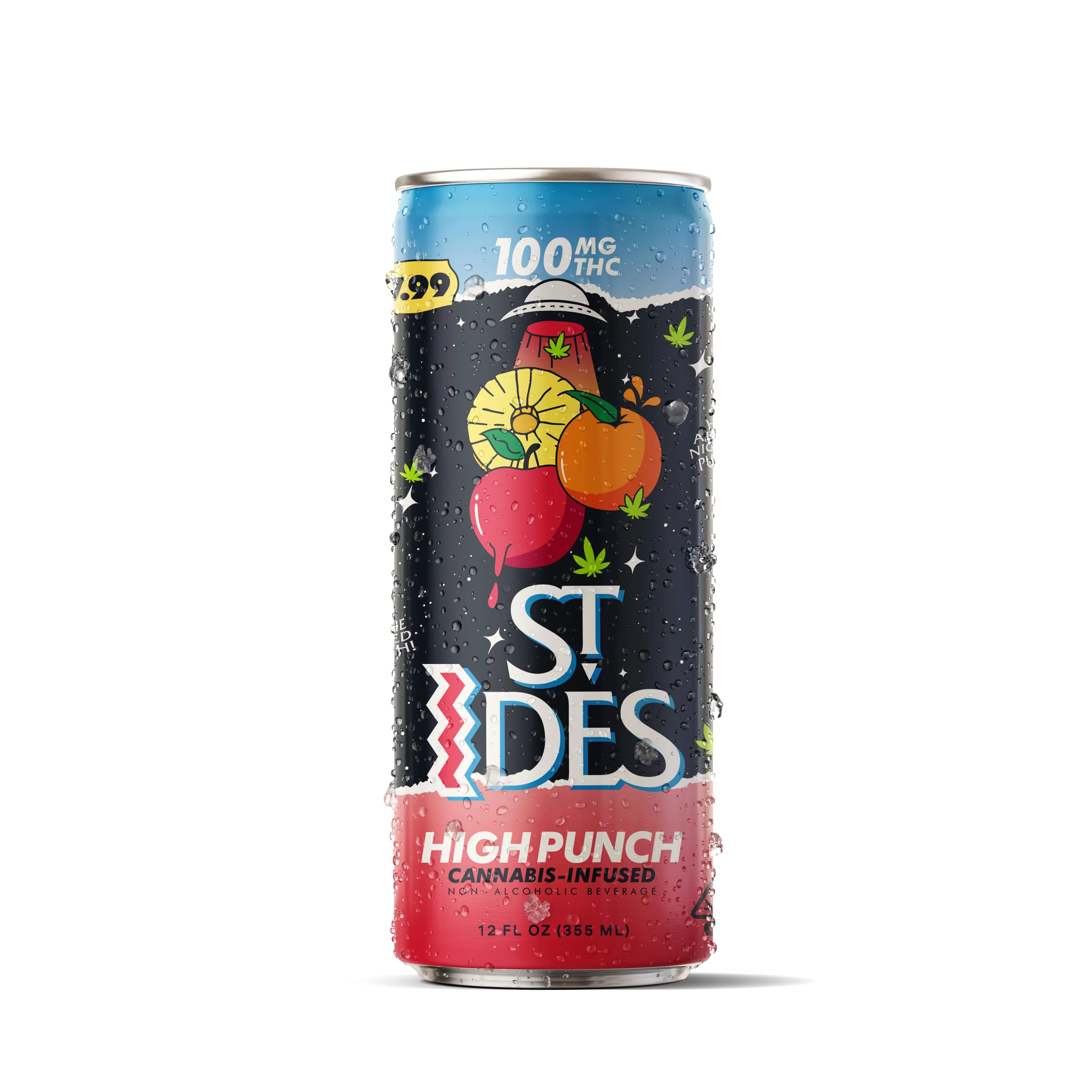 St Ides: High Punch - High Tea (12oz) 100mg - St. Ides - - $7.99 - Beverages/Drinks