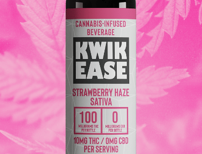 Kwik Ease: Strawberry Haze Sativa Shot - 100mg - Manzanita Naturals -  - $12 - Beverages/Drinks