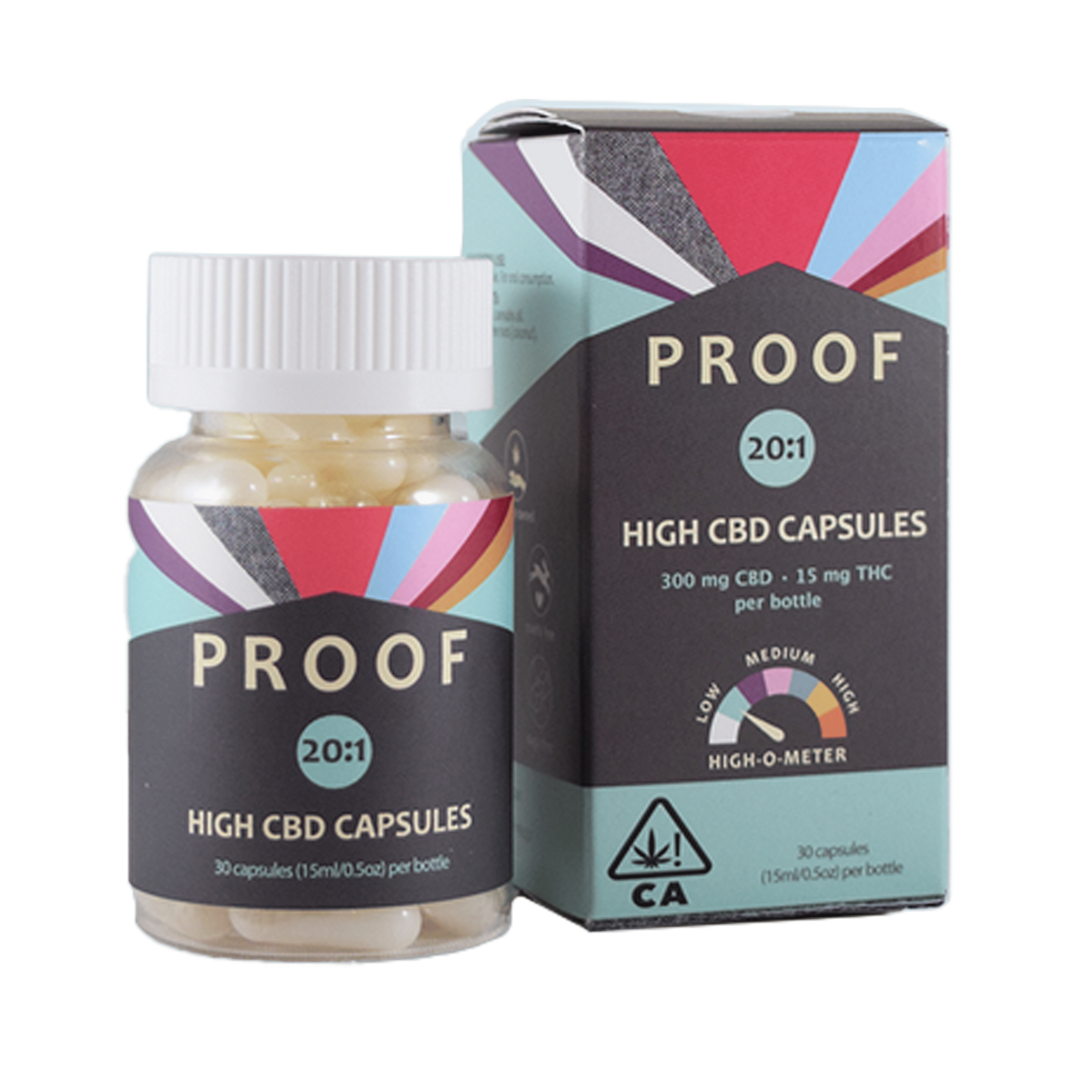 20:1 High CBD Capsules - Proof - 30 Capsules - $47.99 - Capsules & Tablets
