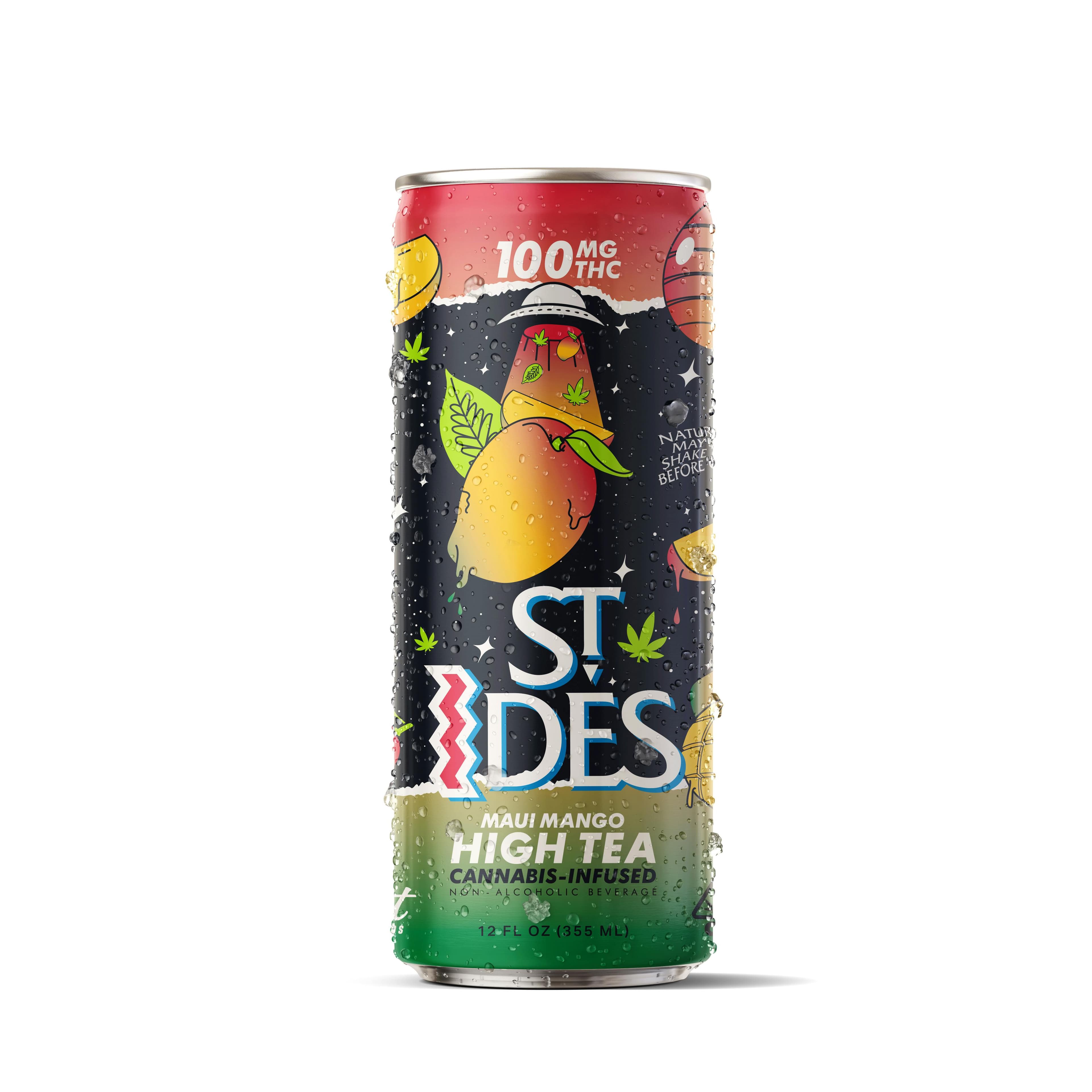 High Tea | Maui Mango 12oz - 100mg - ST Ides - - $7.99 - Beverages/Drinks