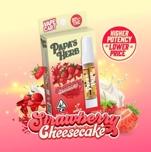 Papa's Herb: Strawberry Cheesecake