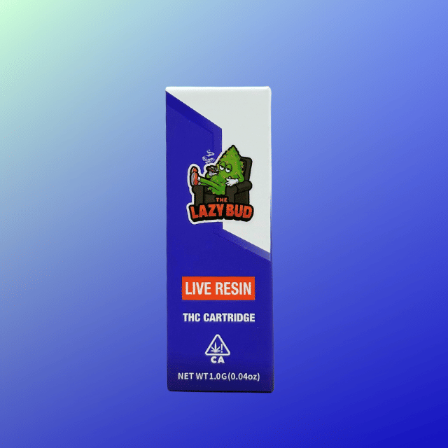 Live Resin 1g Cart - Apple Jack - 90% THC - Lazy Buds -  - $18 - Vapes/PODS