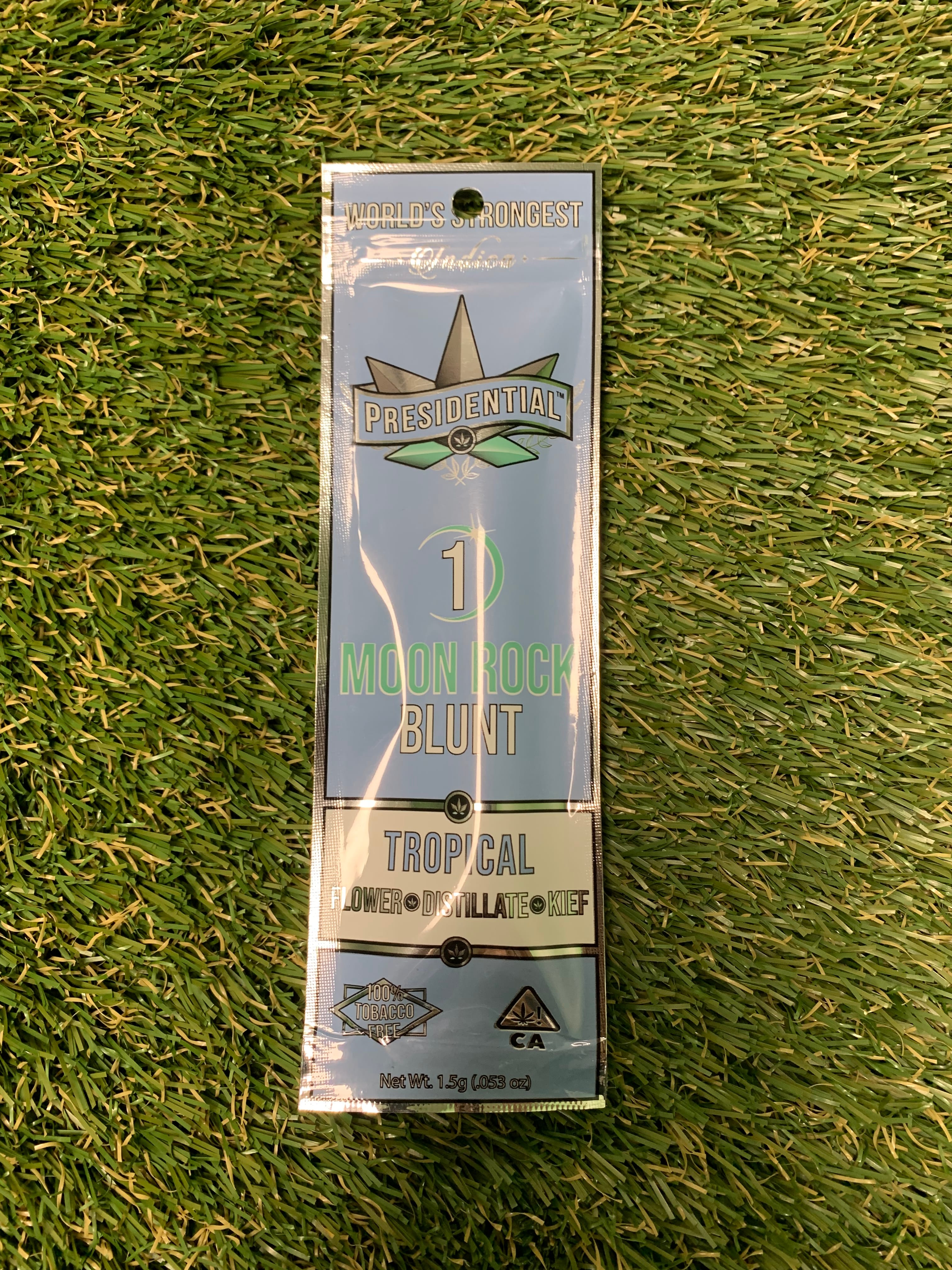 TROPICAL MOONROCK BLUNT 1.5G - Presidential -  - $19.35 - Pre-Roll Infused