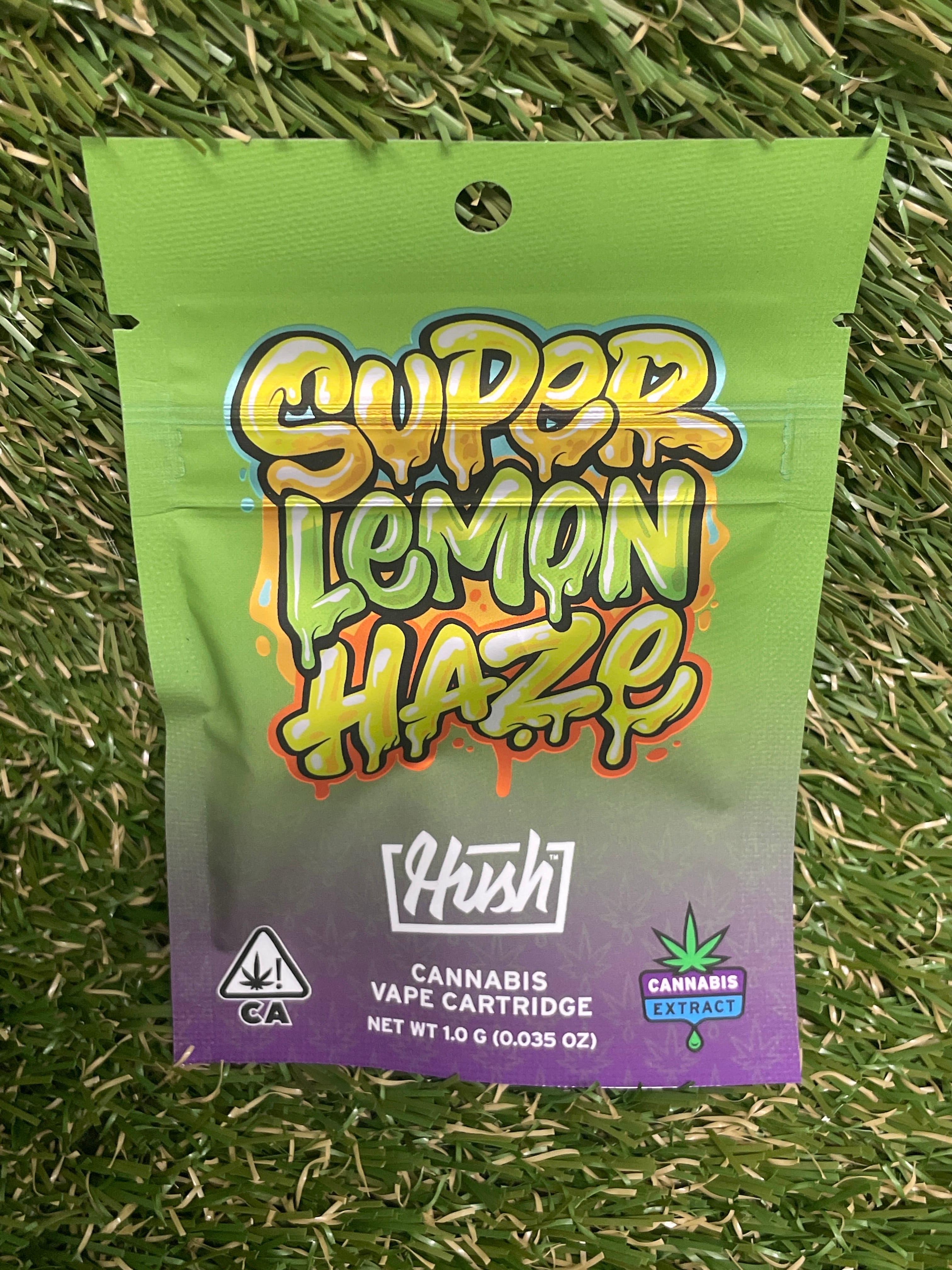 SUPER LEMON HAZE 1G REFILL - Hush -  - $11.82 - Vape Cartridge