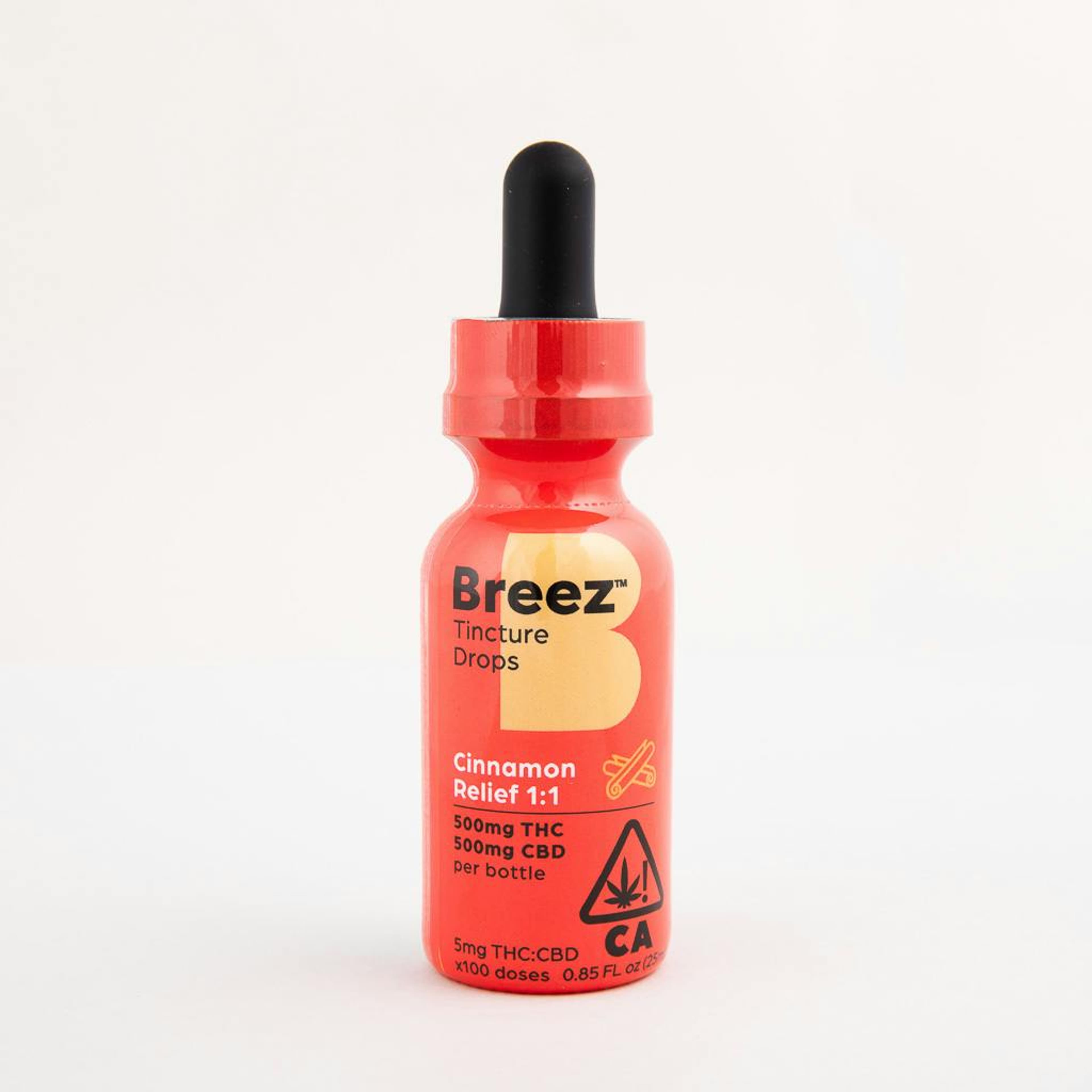 Breez Cinnamon Relief 1:1 Drops (Large) - Breez - Breez Cinnamon Relief 1:1 Drops (Large) - $55 - Tinctures