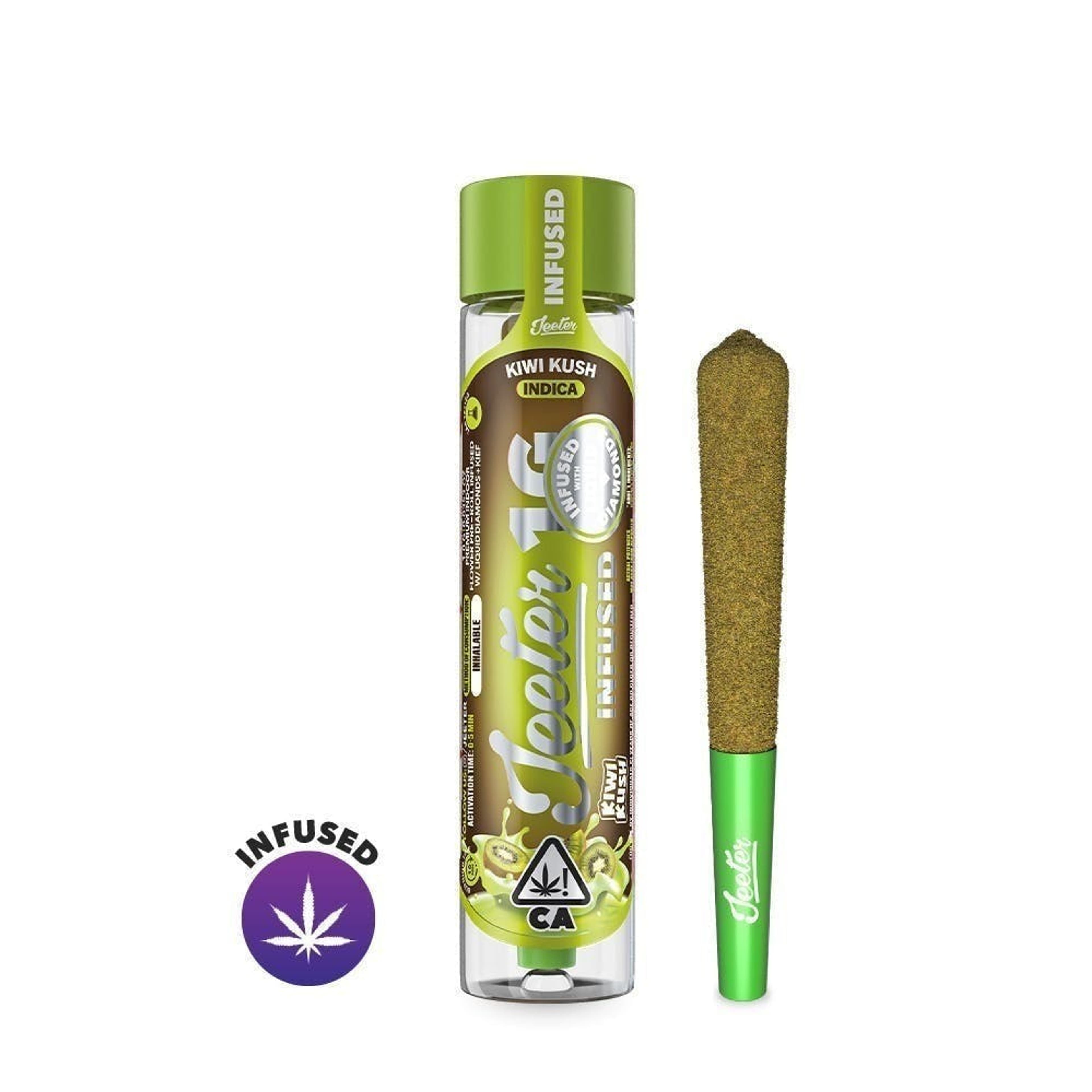 Kiwi Kush Preroll 1g - Jeeter - - $21.25 - Pre-Rolls