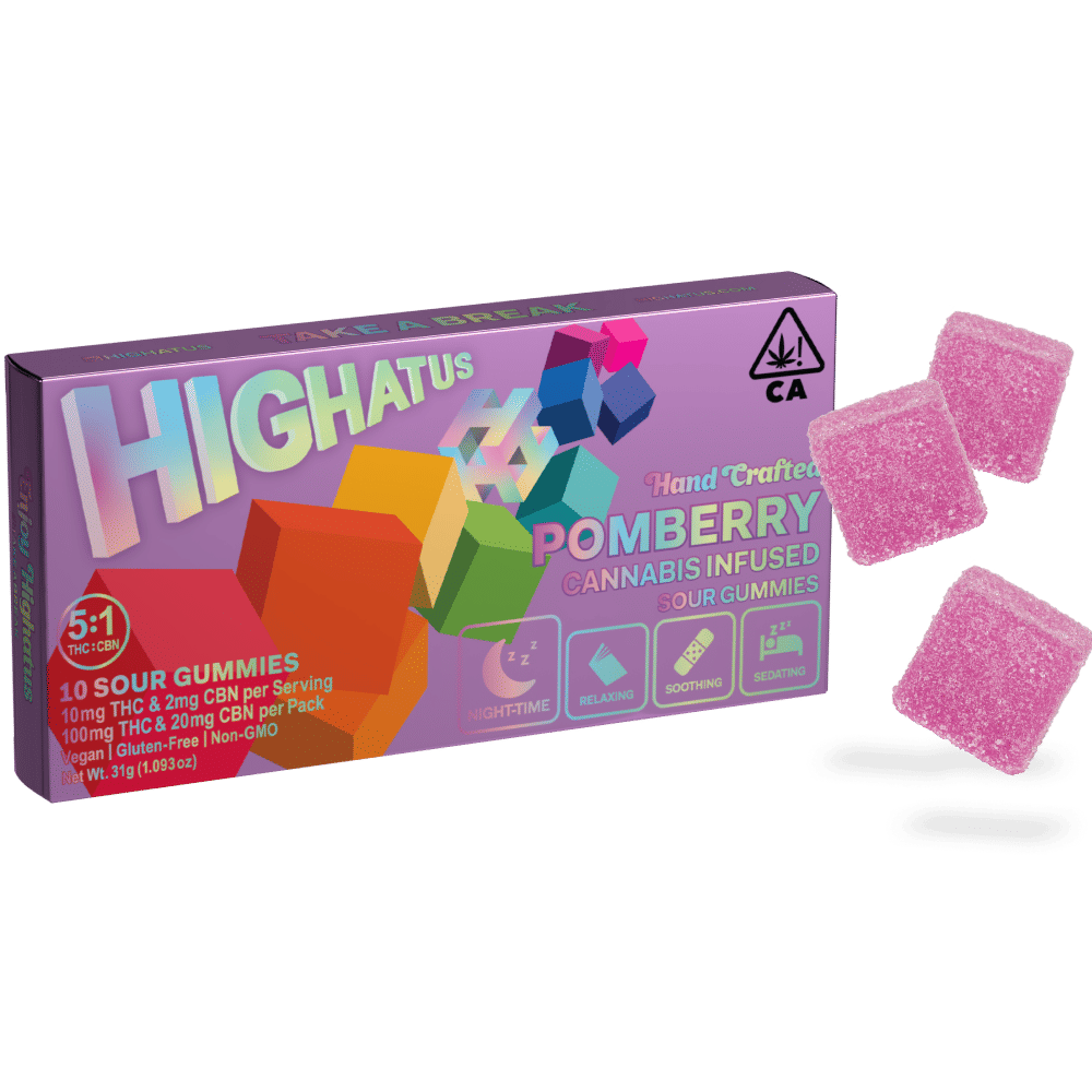 PomBerry CBN gummies 100mg - Highatus -  - $10.80 - Edible