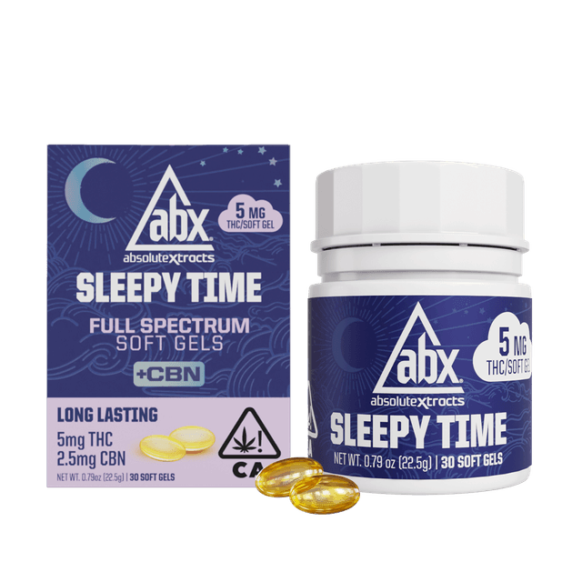 ABX Sleepy Time Full Spectrum Softgels - ABX - 5mg 10 count - $17 - Soft Gels & Tablets