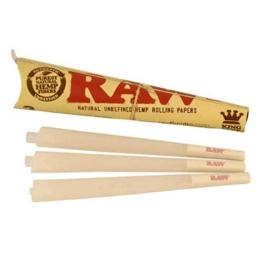 Raw Cones 3pk - 1 1/4 3pk - $2.99 - Accessories / Non-MBT Taxable Products