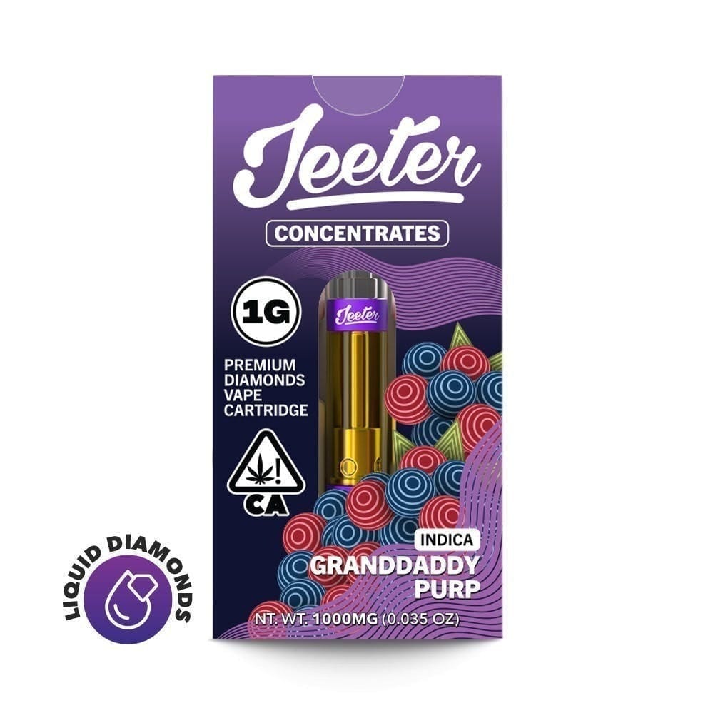 Cartridge - Granddaddy Purp - Jeeter - Full Gram - $30 - Cartridge