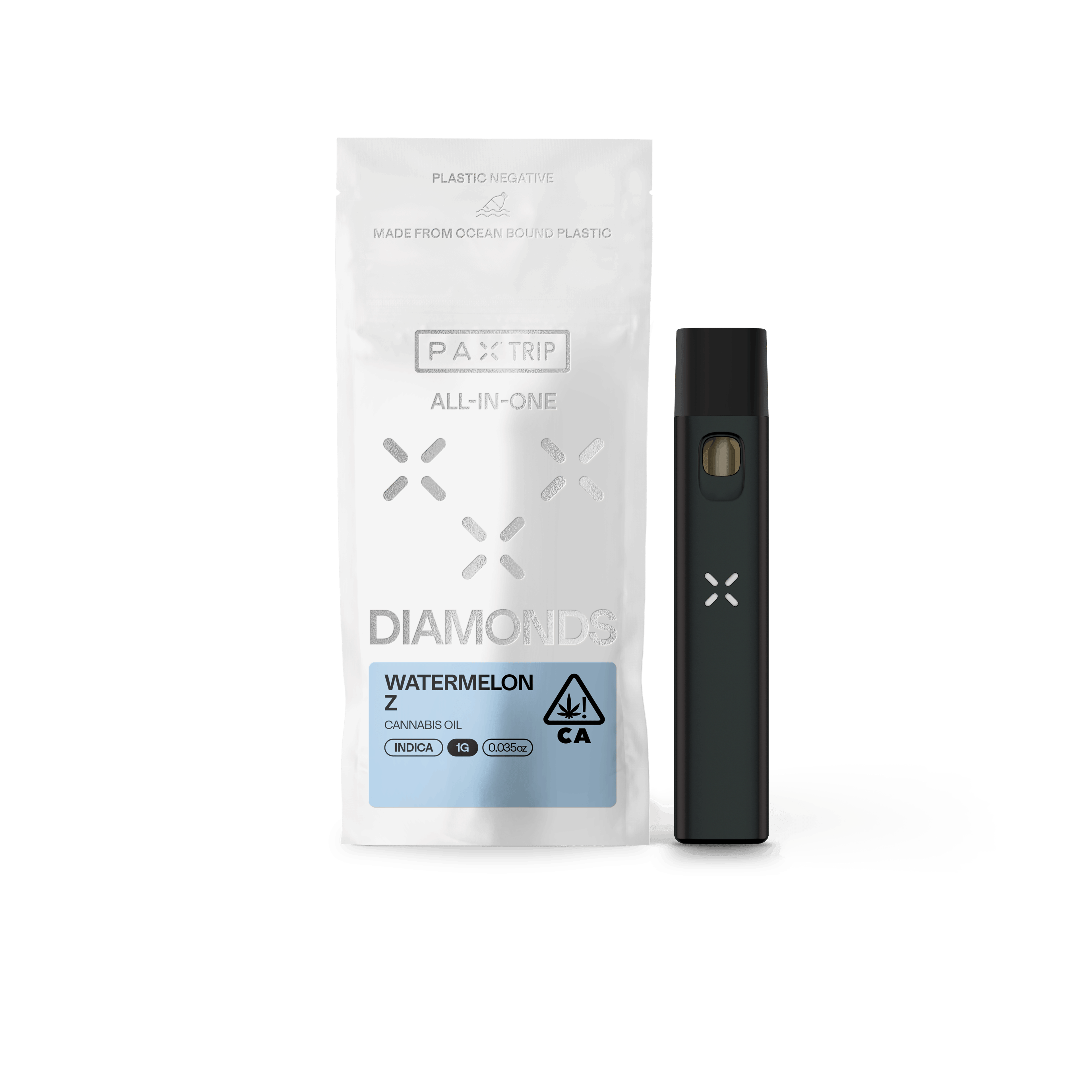 Pax Trip | Watermelon Z | Diamonds All-in-One - 1g - PAX - - $45 - Disposables
