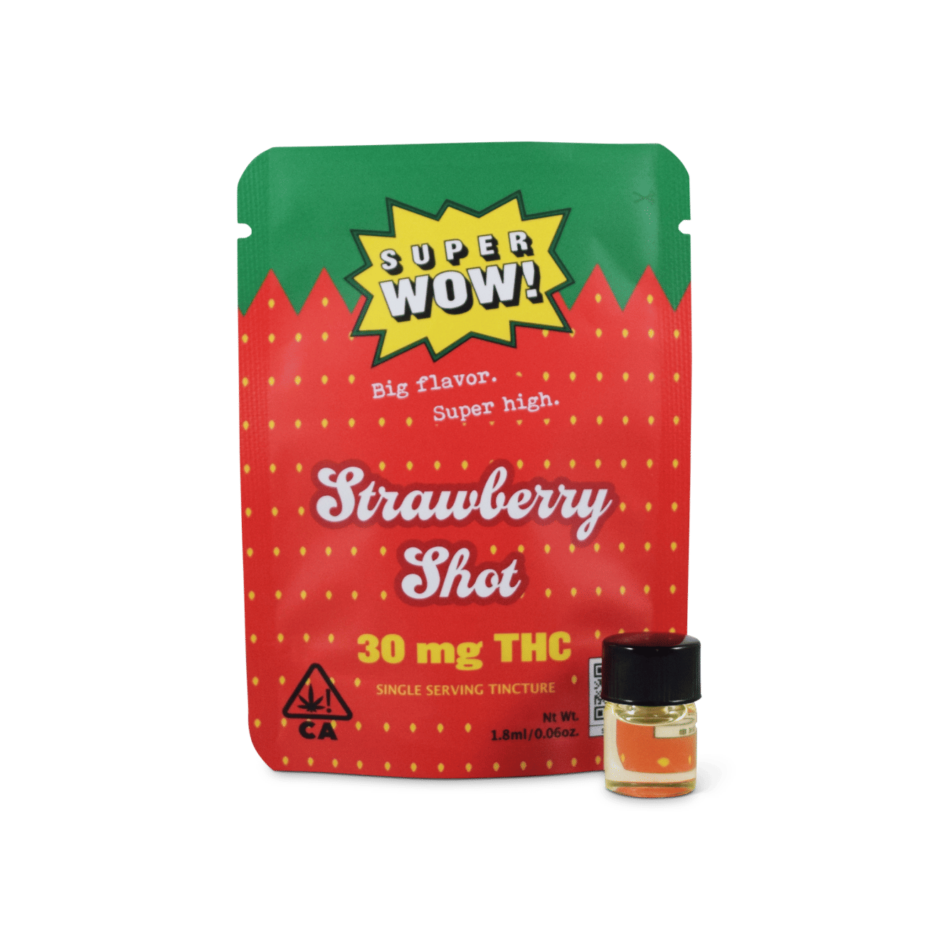 Strawberry Shot - Super Wow - 30mg - $5.99 - Tinctures