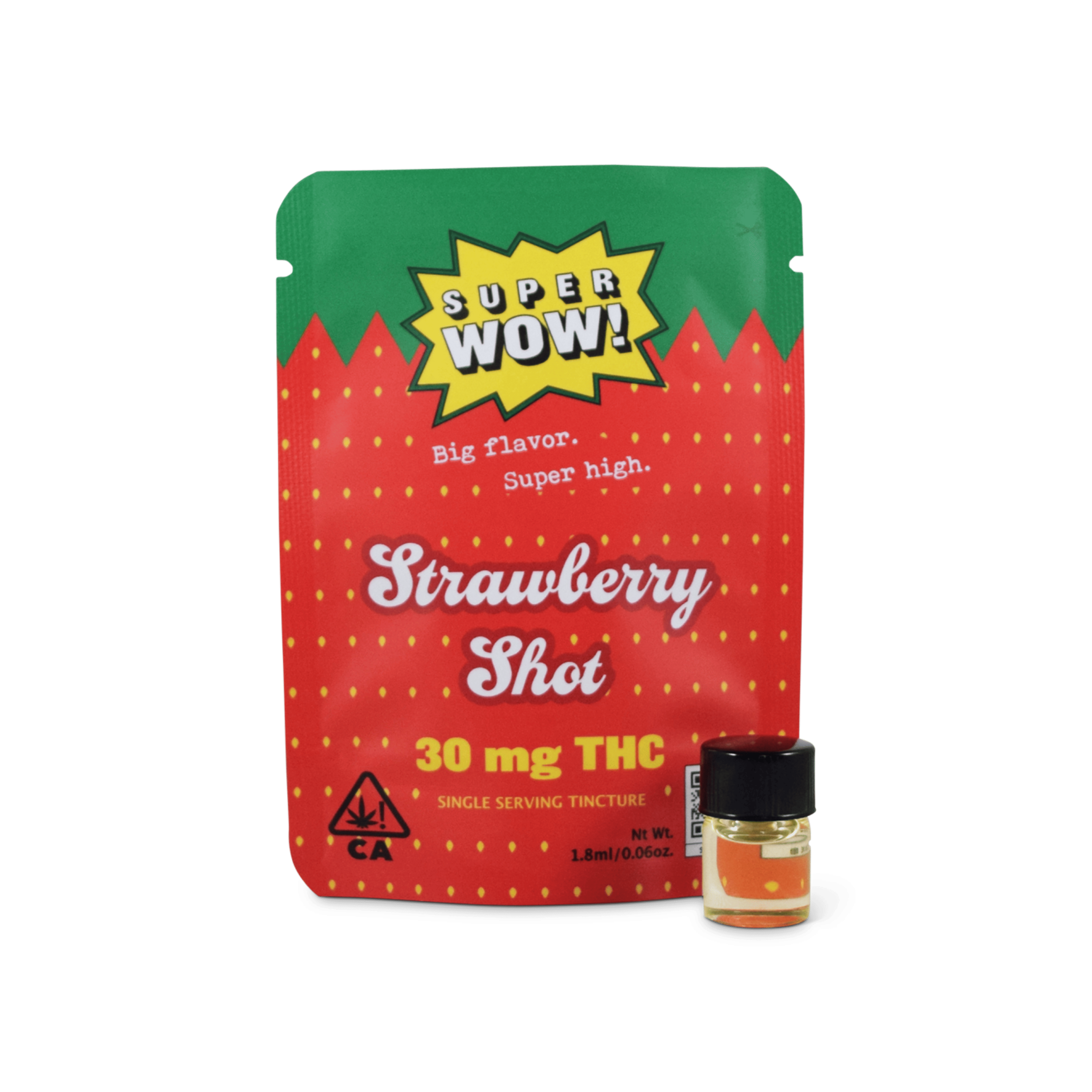 Strawberry Shot - Super Wow - 30mg - $5.99 - Tinctures
