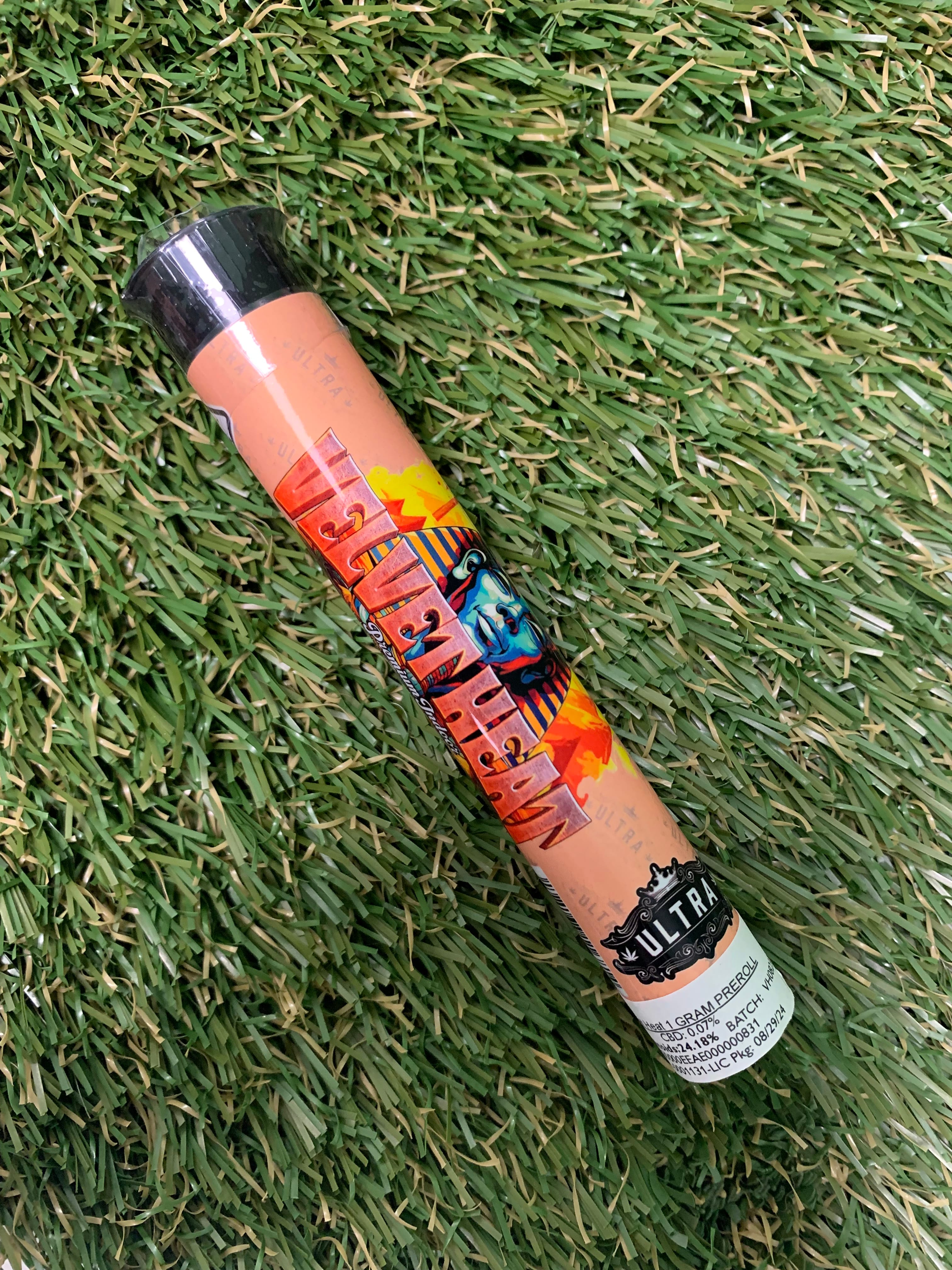VELVET HEAT 1G - ULTRA -  - $2.16 - Pre-Roll Flower