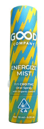 Energize Mist 11:1 Spray - 38mg THC 420mg CBD - Good Company -  - $65.99 - Edible