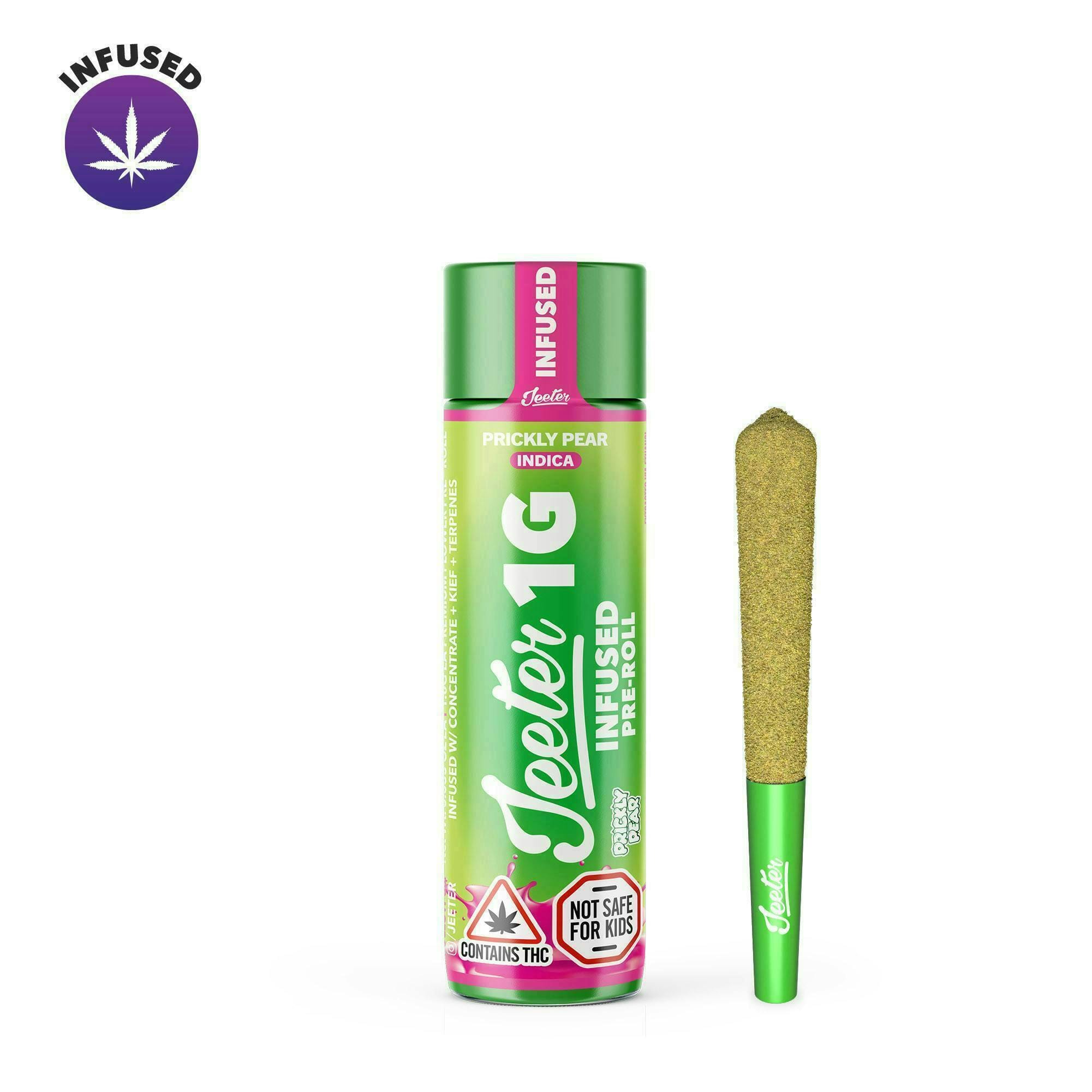 PRICKLY PEAR 1G INFUSED - Infused Jeeter -  - $14 - Pre-Roll Infused