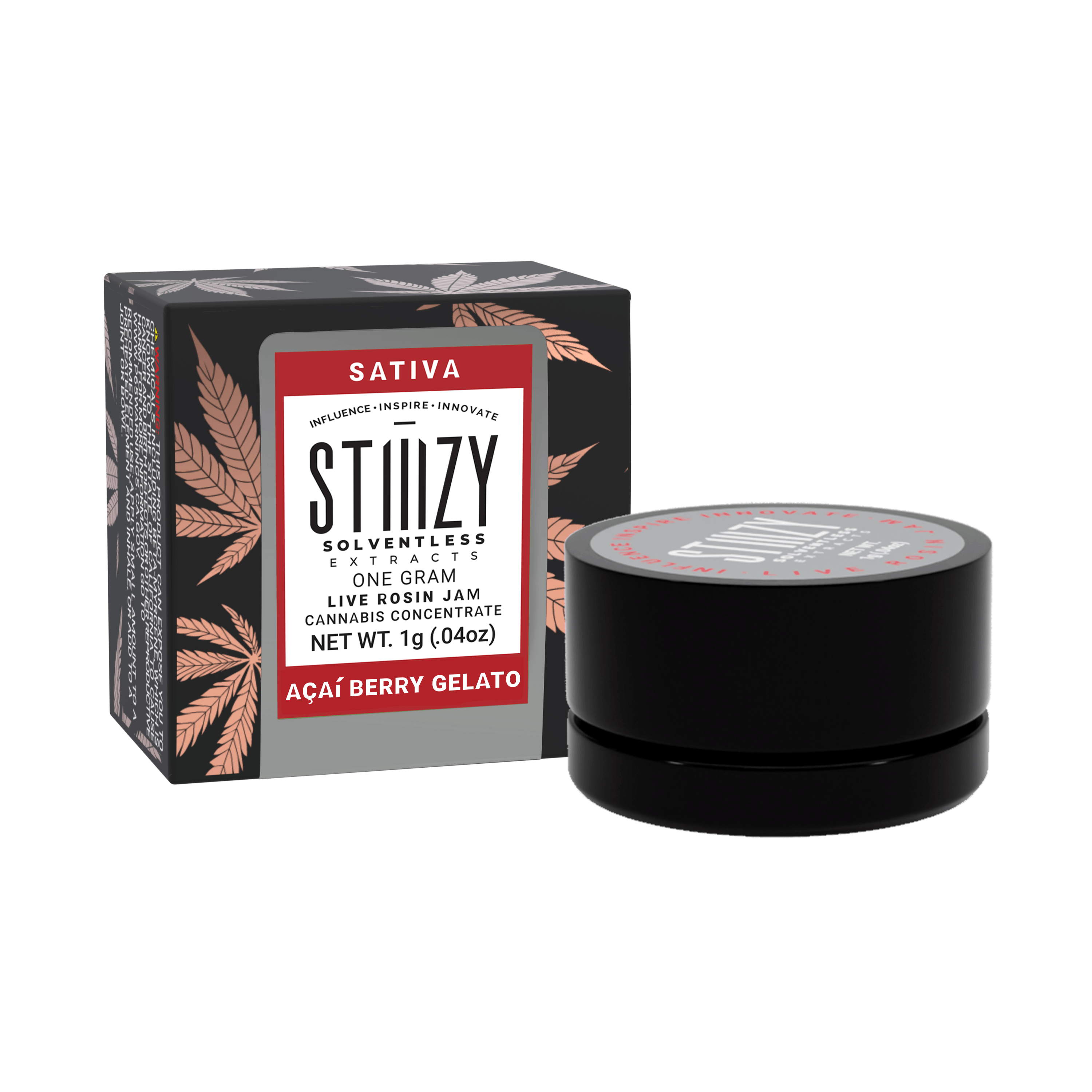 Acai Berry Gelato - Solventless Live Rosin Jam - STIIIZY -  - $28.99 - Concentrates