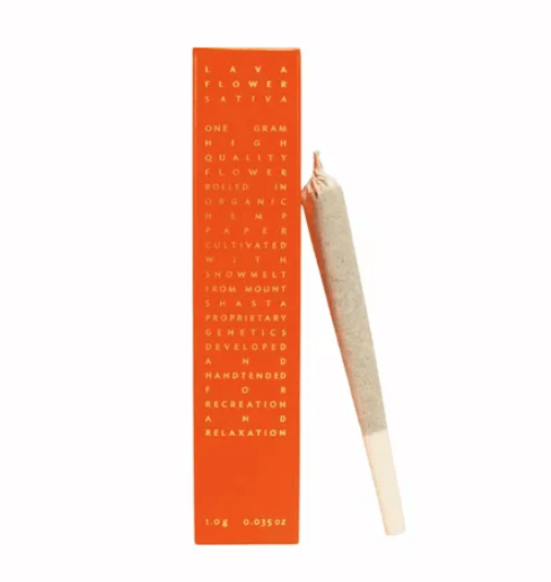 A Golden State (AGS): LAVA FLOWER Sativa 1G Indoor Preroll