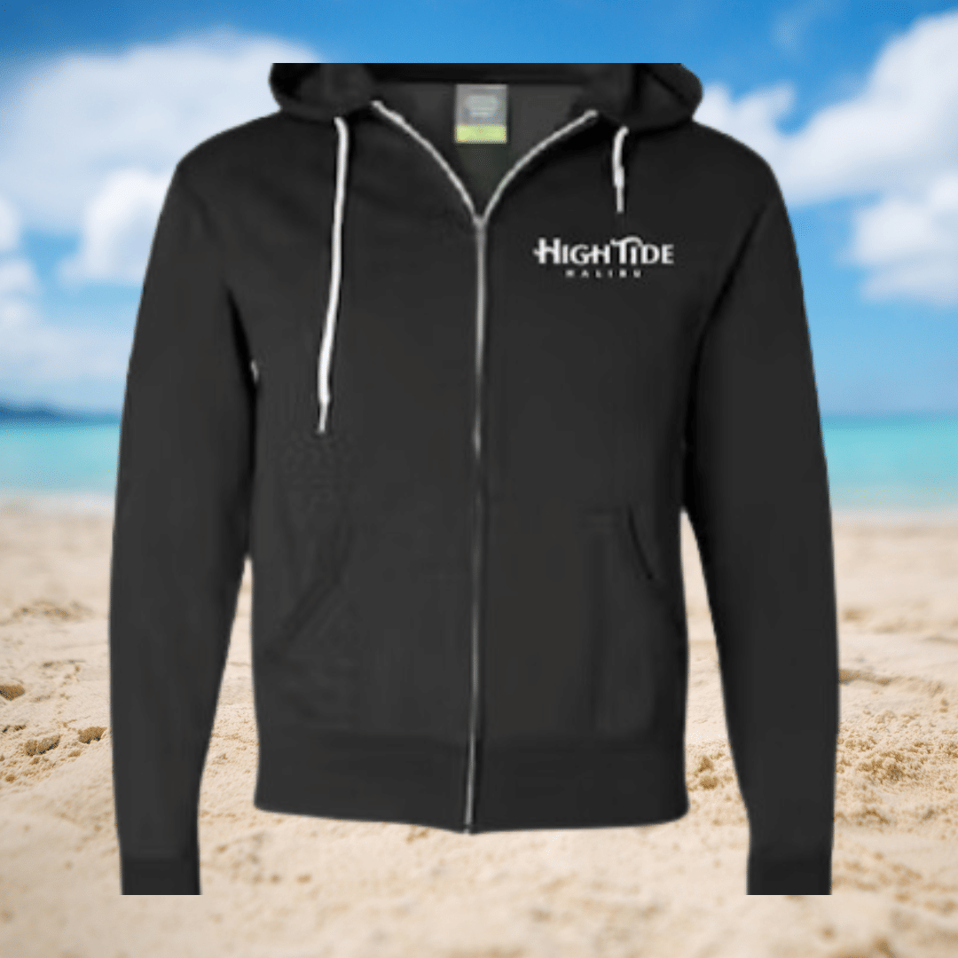 High Tide Zip Hoodie - Black - 99 High Tide - XS - $59.99 - 99 High Tide Collection